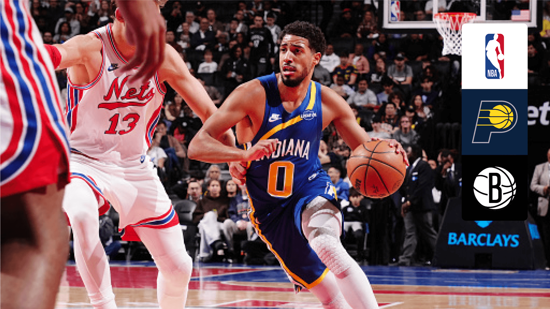 Ver Pacers @ Nets Online en Vivo | DAZN US