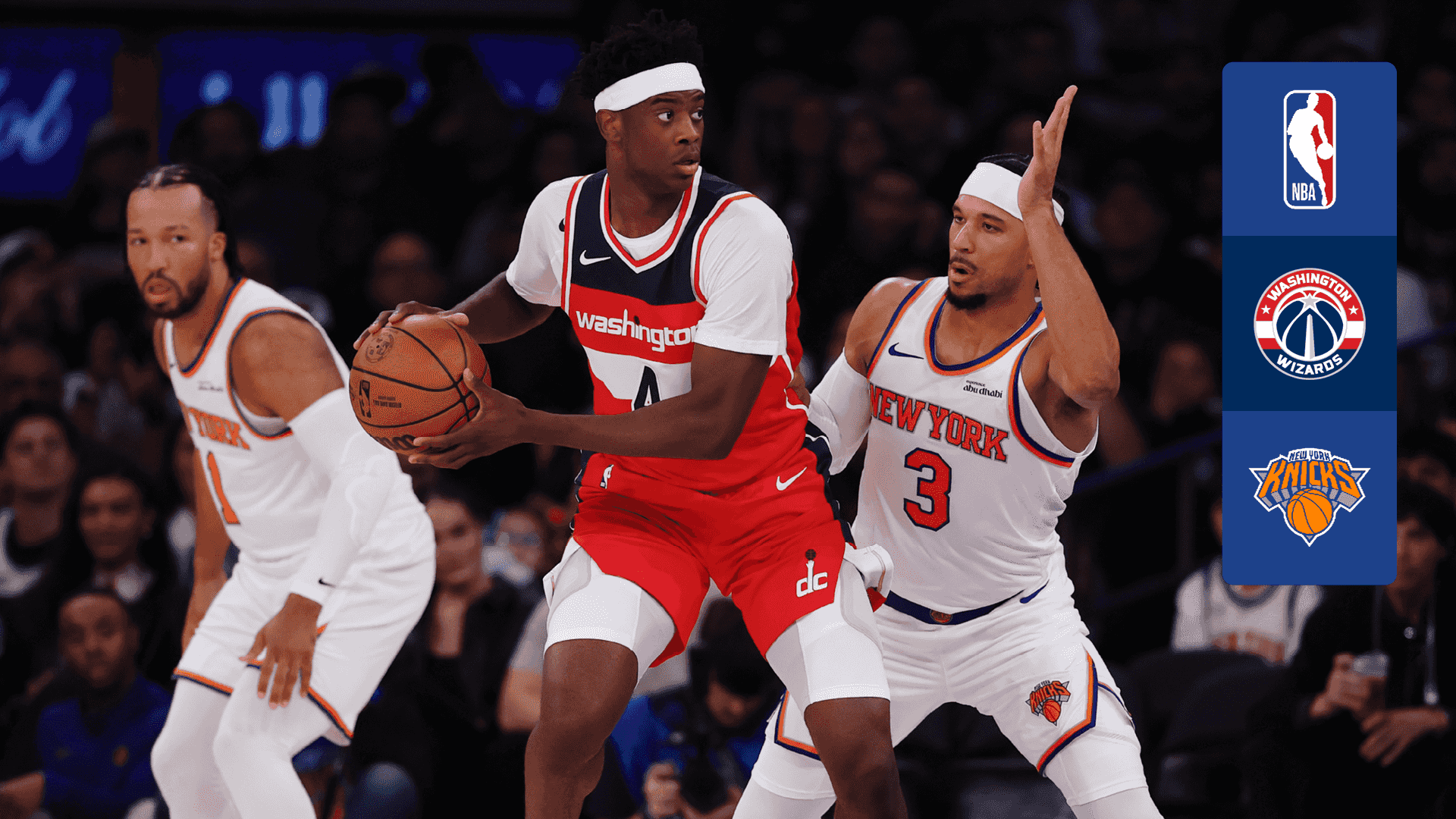 Watch Wizards @ Knicks Live Stream Online | DAZN US