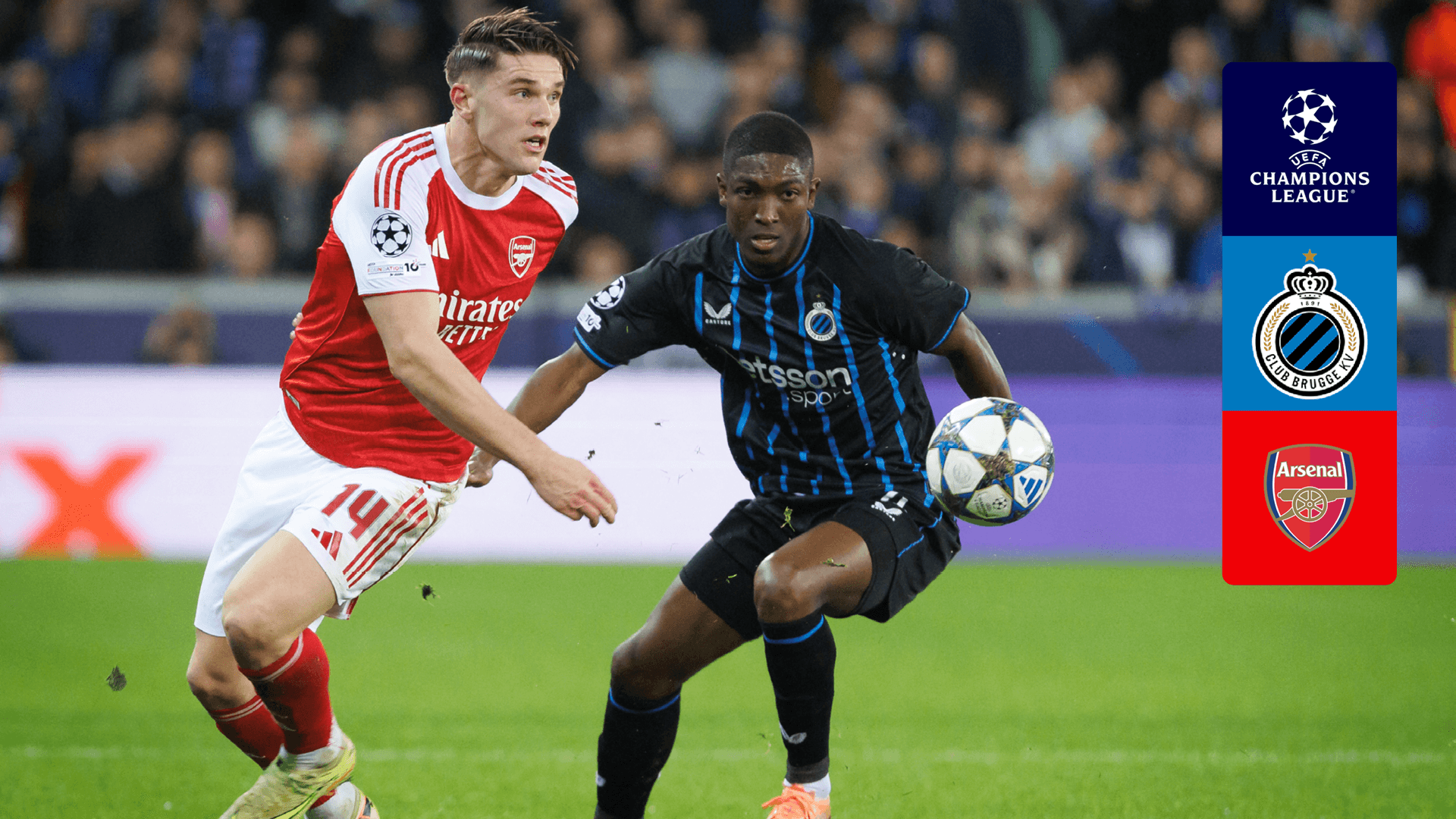 Classificações De Club Brugge X Arsenal