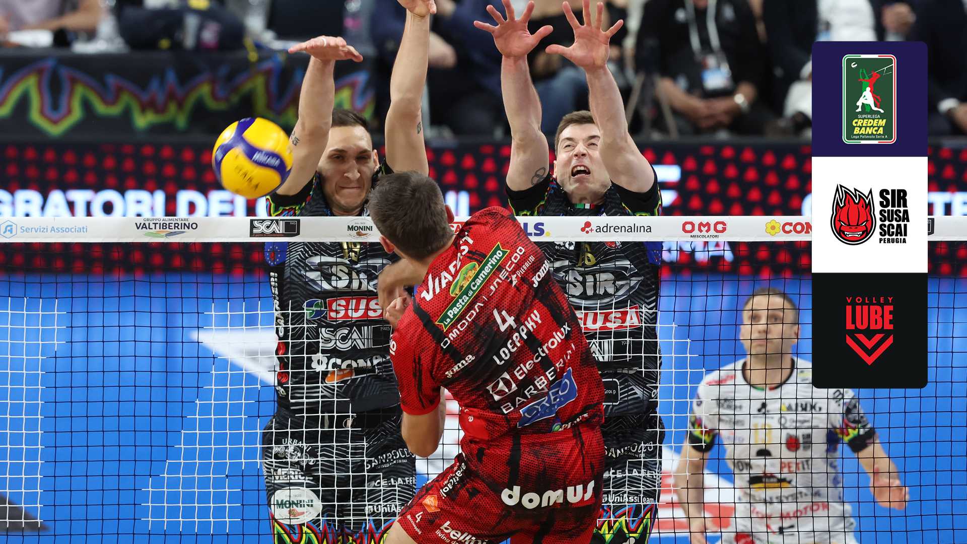 Perugia parte forte nella serie: 3-0 alla Lube in Gara-1 in Diretta ...