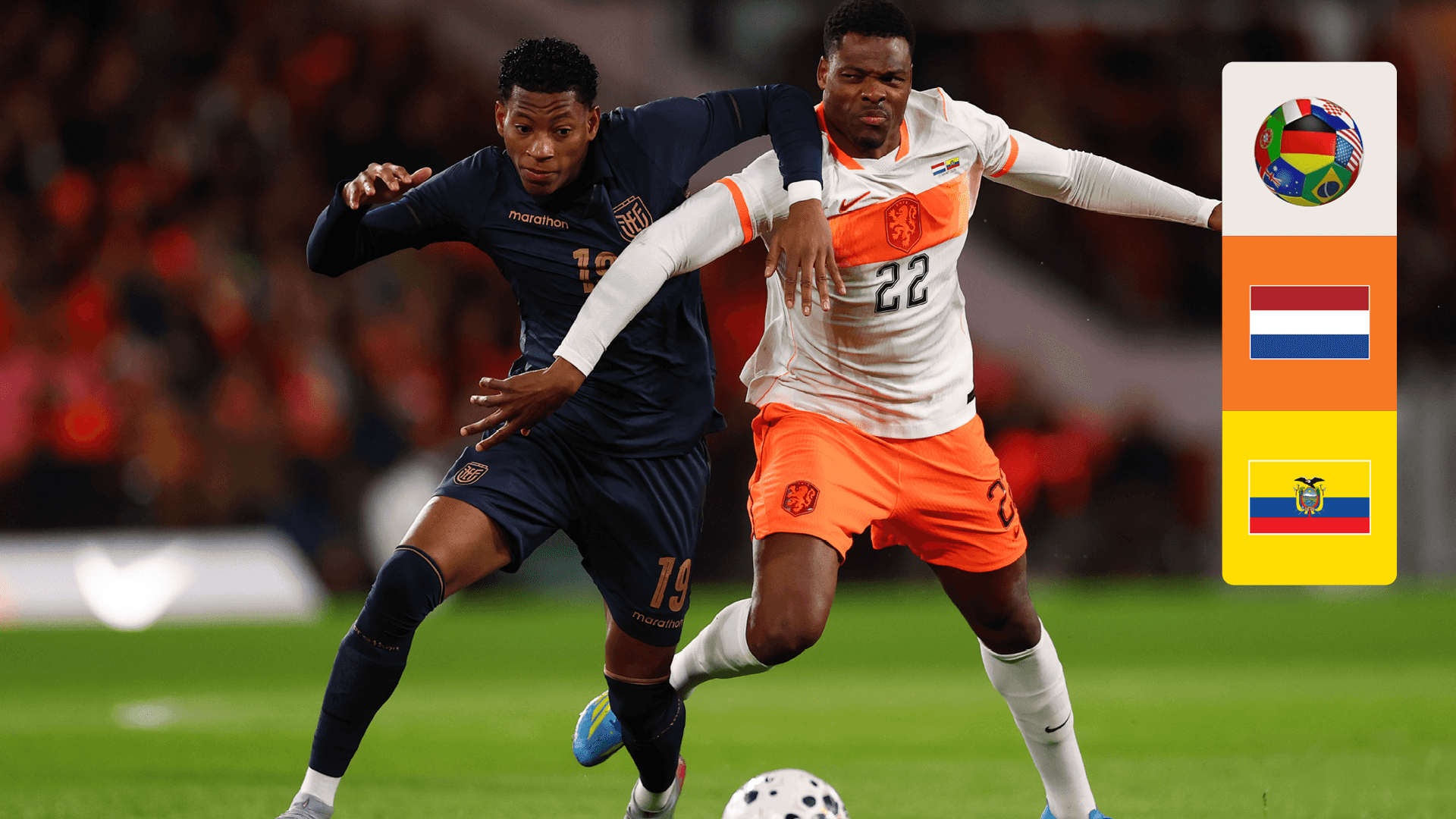 Watch Netherlands vs. Ecuador Live Stream Online | DAZN CA