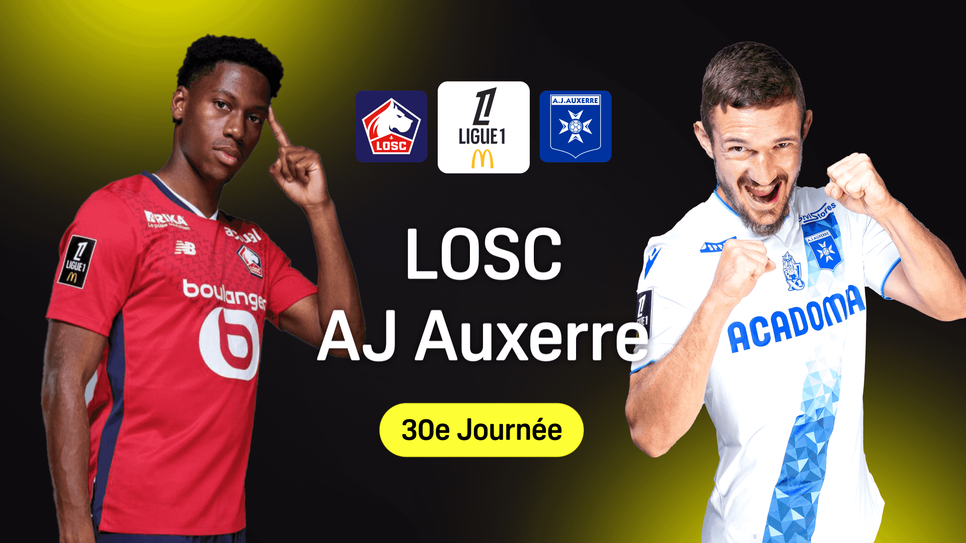 Ligue 1 - LOSC - AJ Auxerre : Historique des confrontations