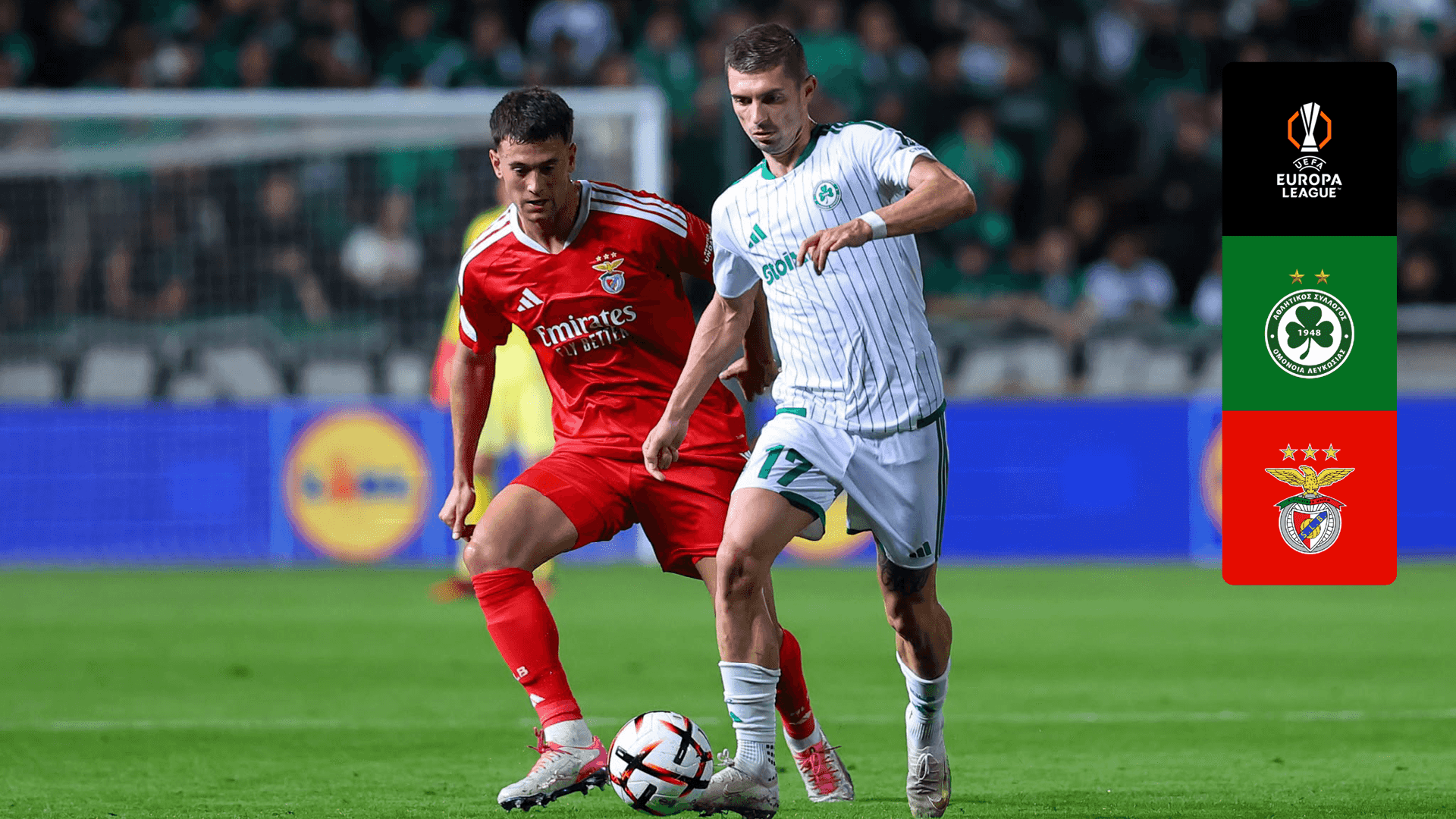 Watch Omonia vs. Benfica Live Stream Online | DAZN CA