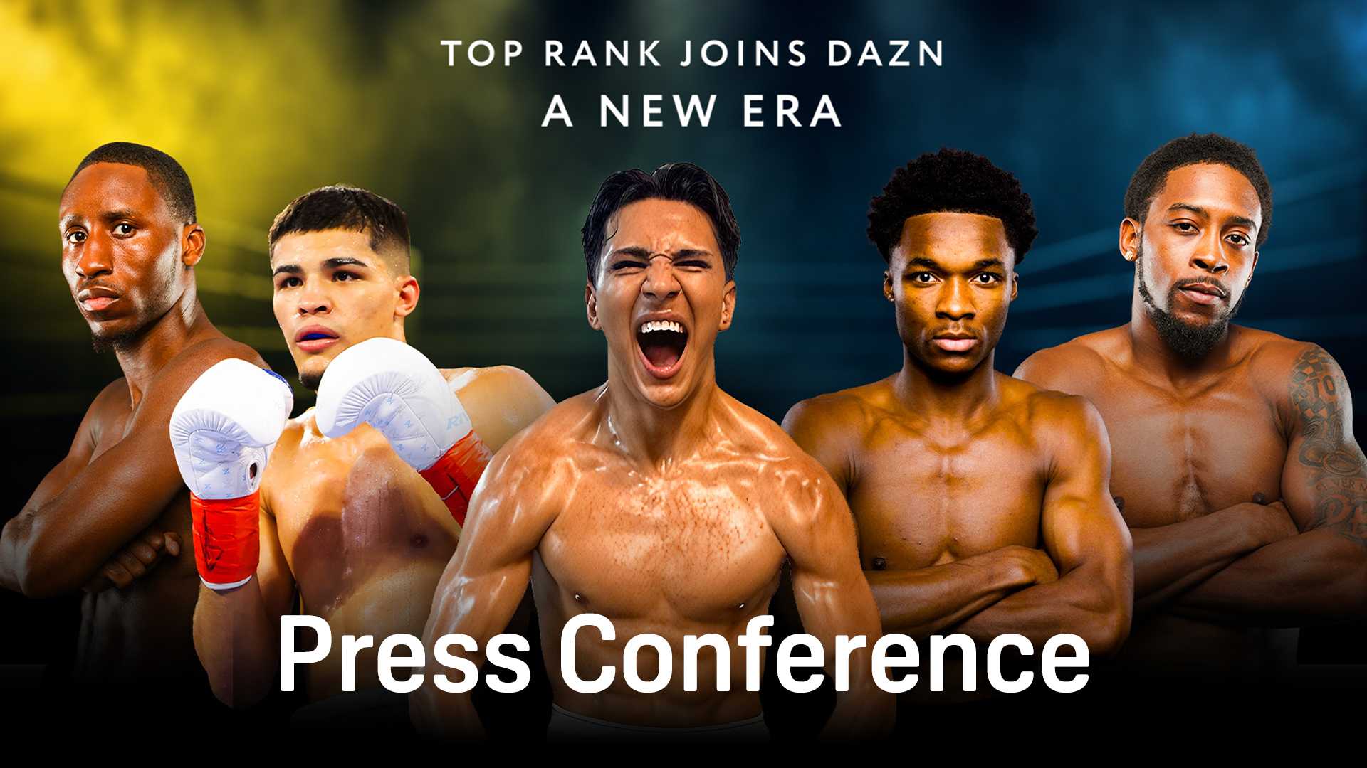 Top Rank Launch Press Conference in Diretta Streaming | DAZN IT