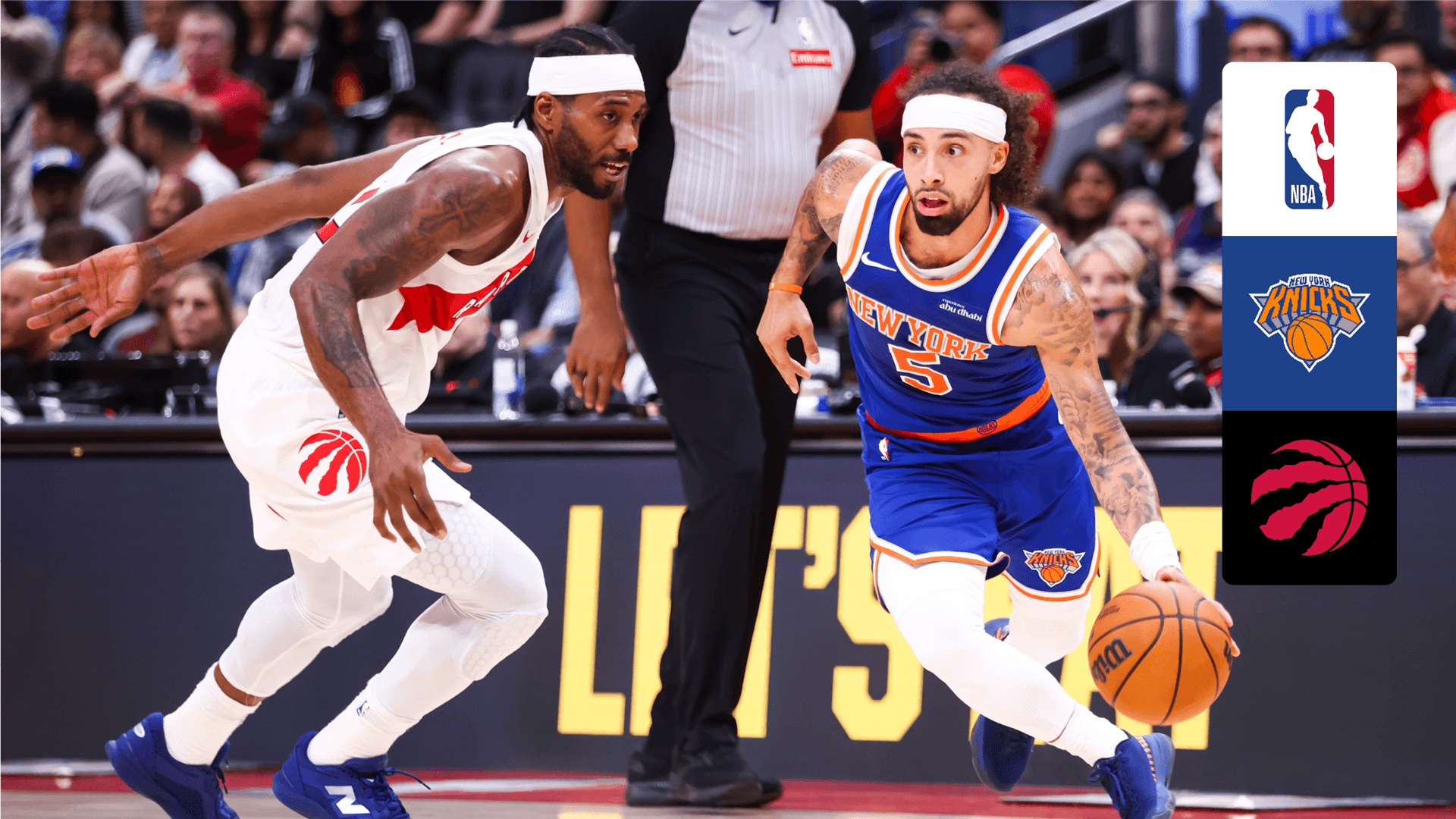 Ver Knicks @ Raptors Online en Vivo | DAZN US