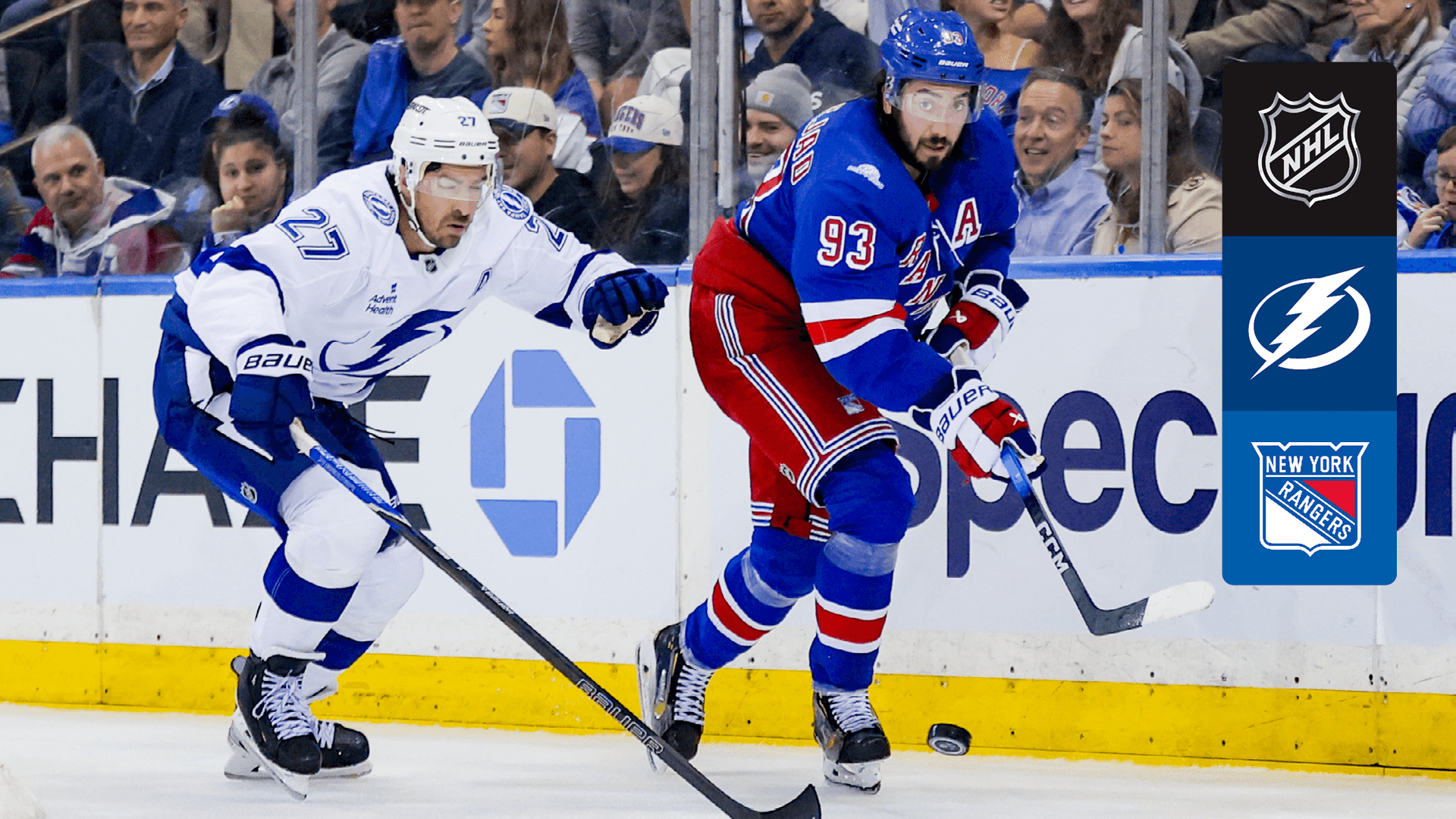 Watch Lightning @ Rangers Live Stream Online | DAZN BG