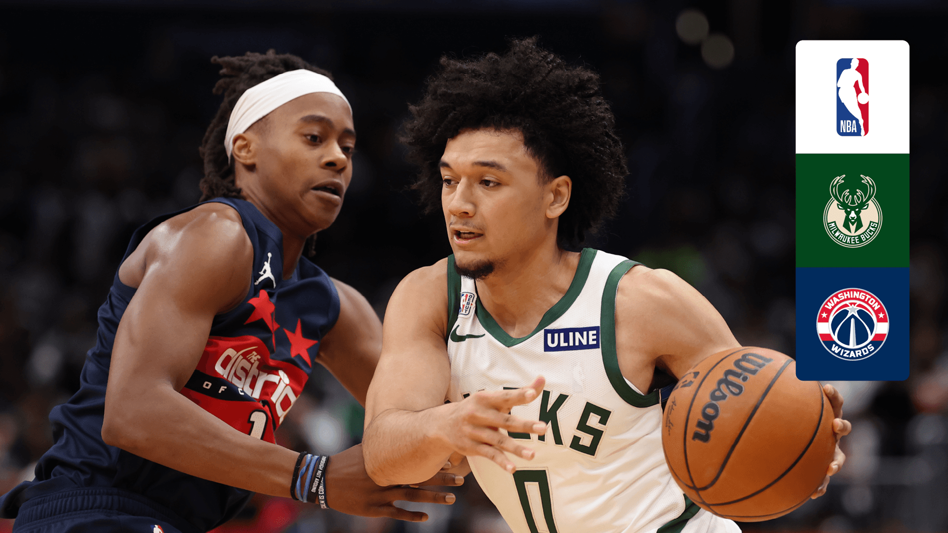 Watch Bucks @ Wizards Live Stream Online | DAZN US