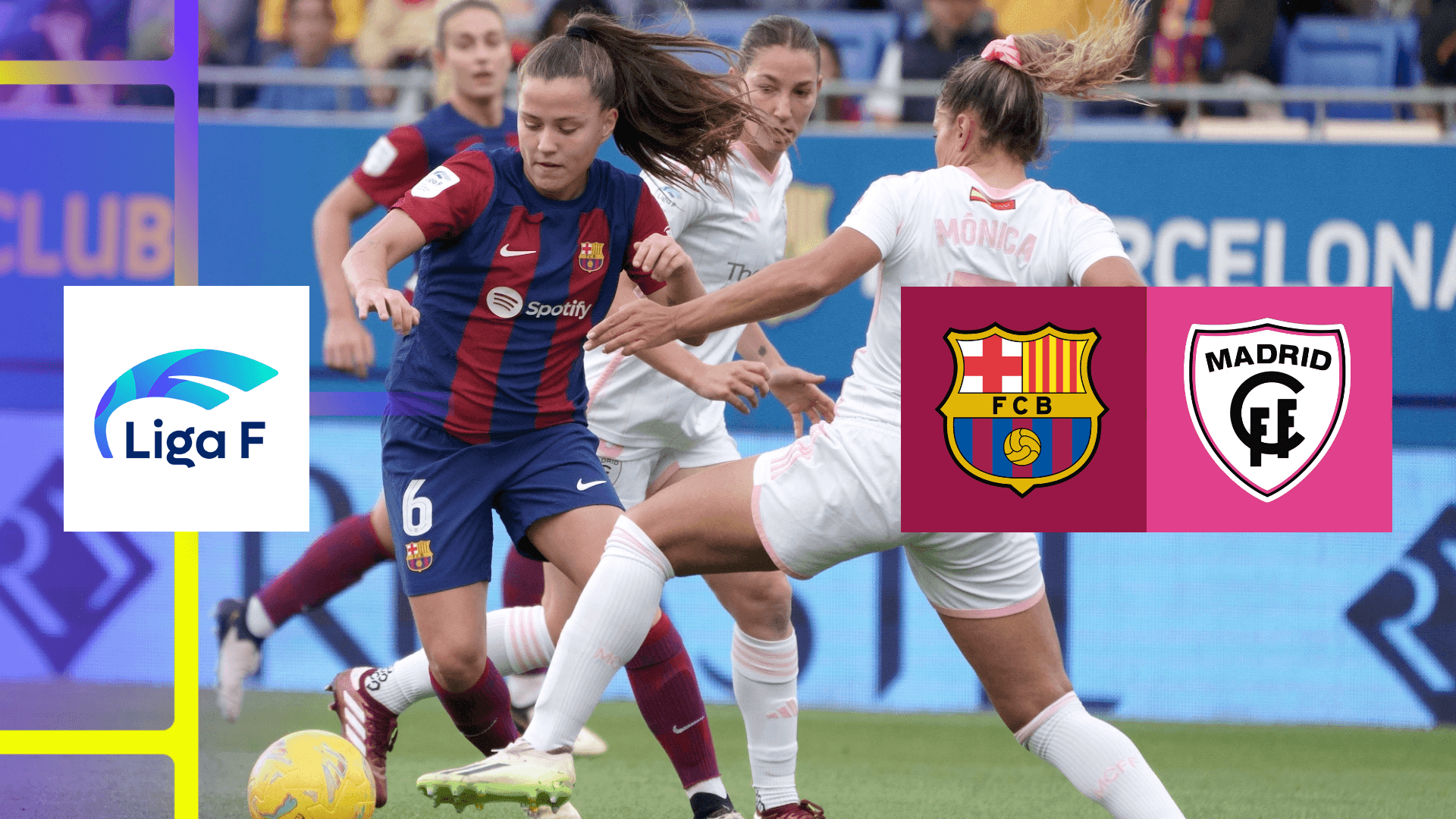 Ver FC Barcelona - Madrid CFF Online en Directo | DAZN ES
