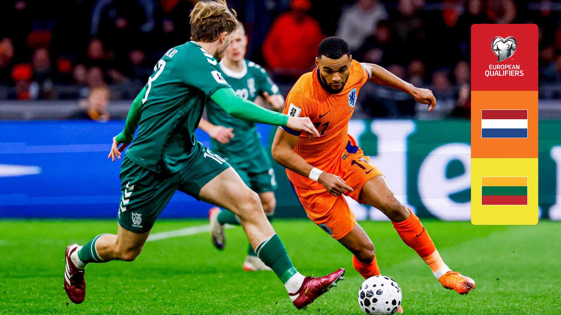 Watch Netherlands v Lithuania Live Stream Online | DAZN JP