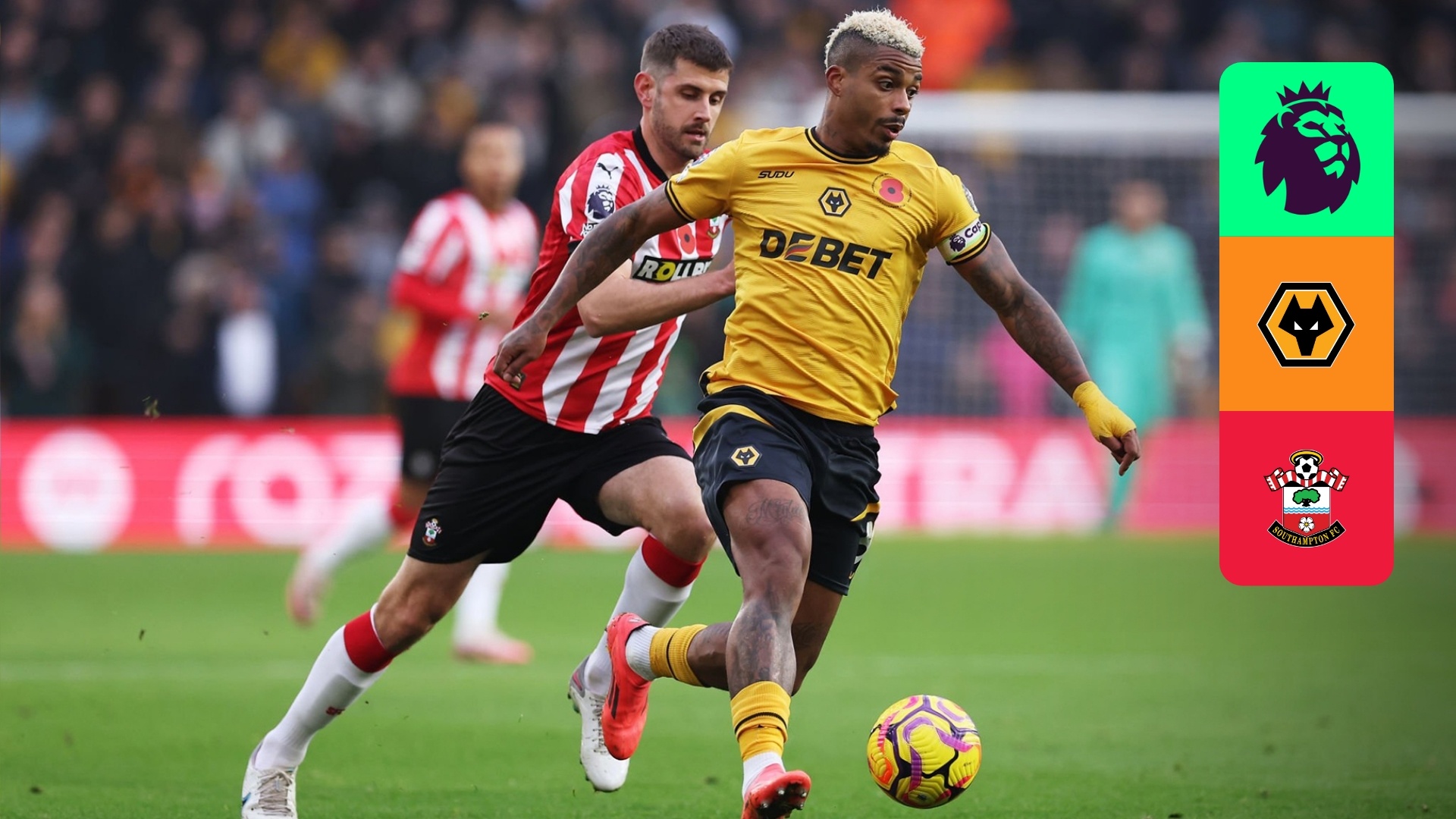 Watch Wolves x Southampton Live Stream | DAZN PT