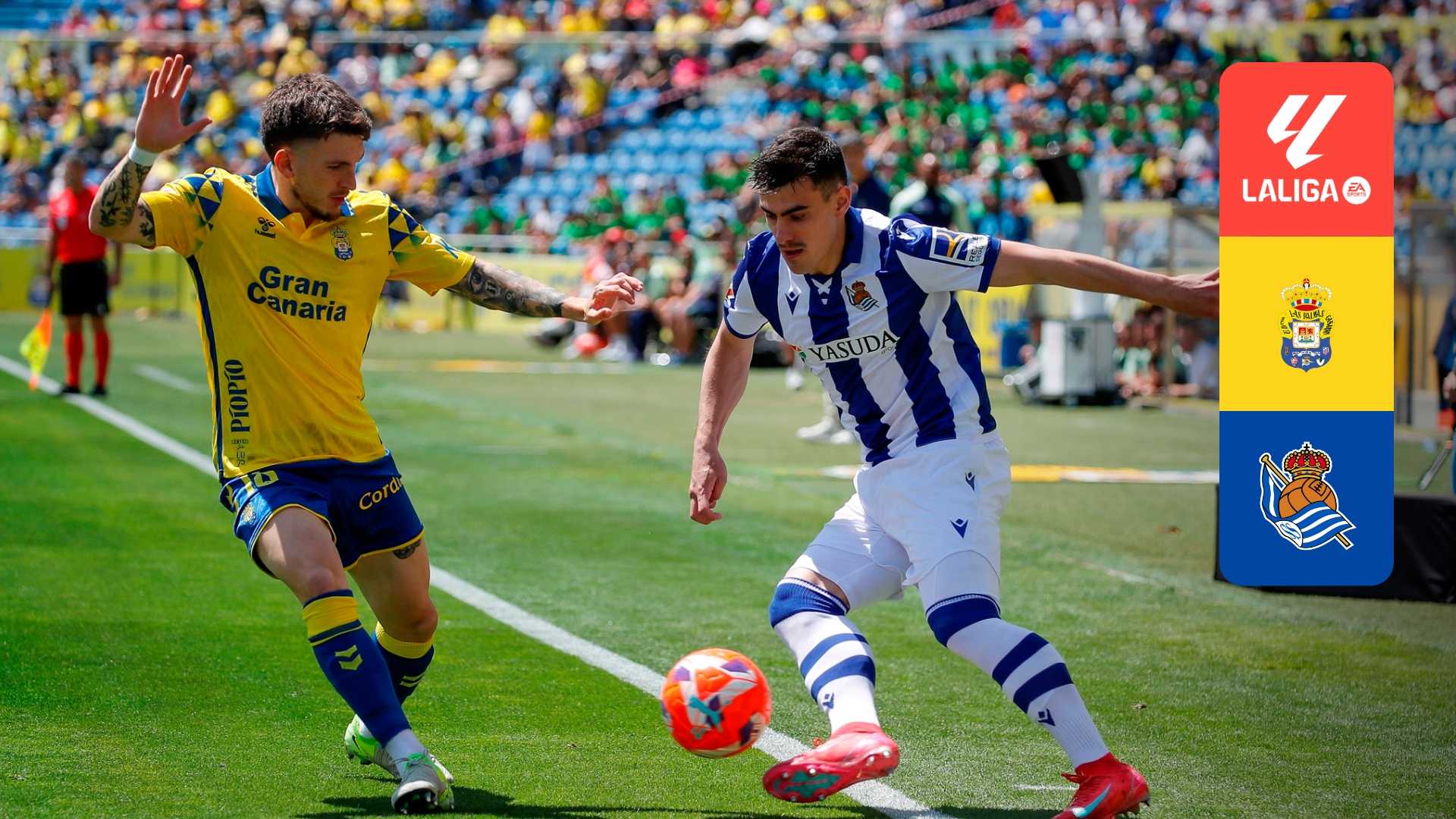 Watch Las Palmas x Real Sociedad Live Stream | DAZN PT