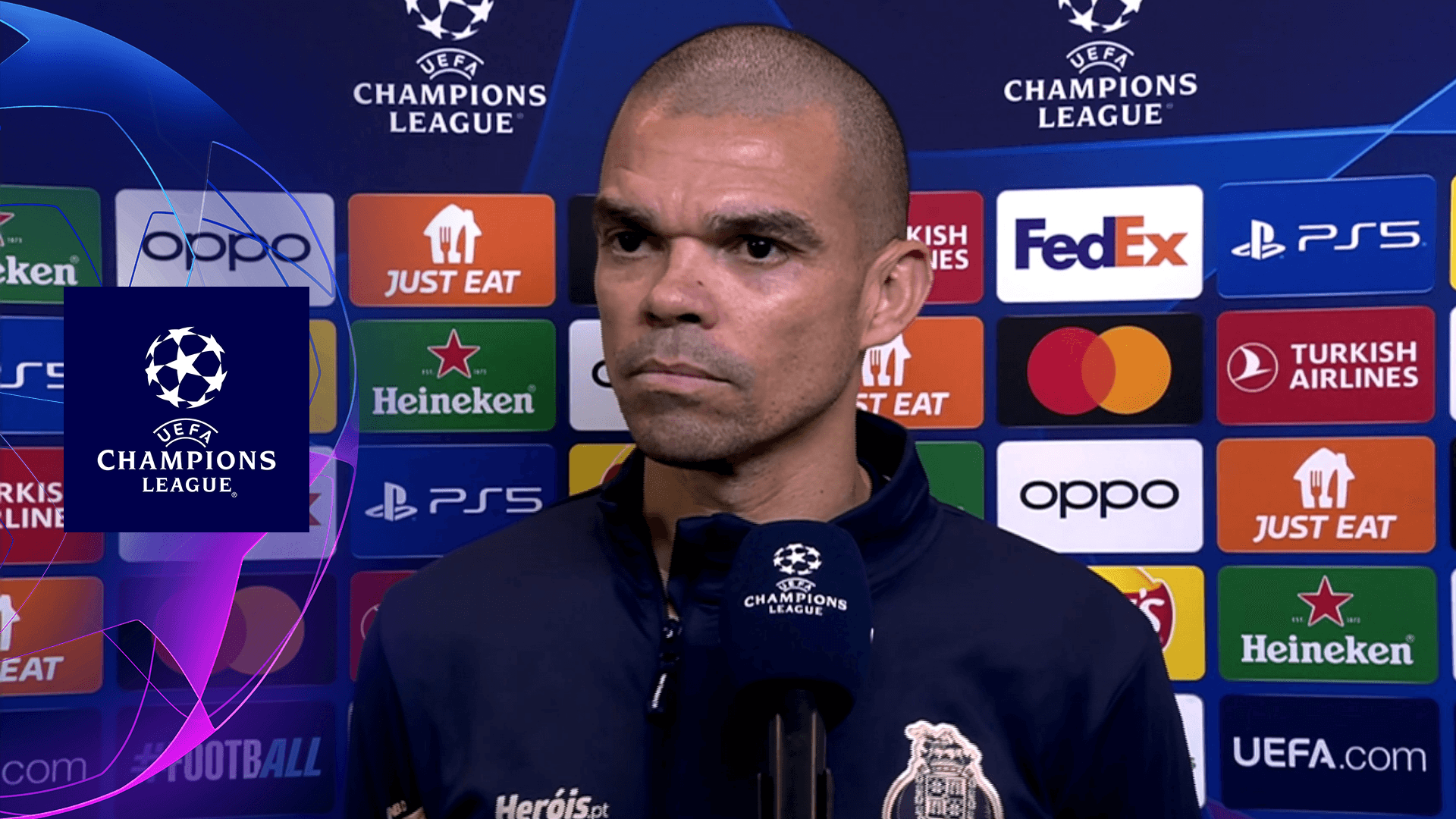 Ver: Pepe: Merecíamos mais. Vínhamos para ganhar o jogo em Direto