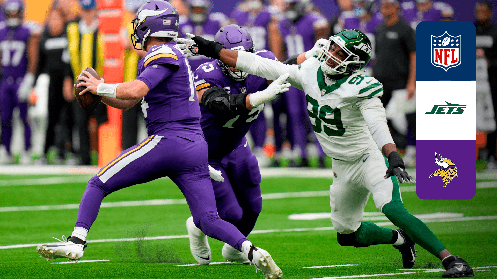 Watch Jets @ Vikings (German commentary) Live Stream | DAZN DE