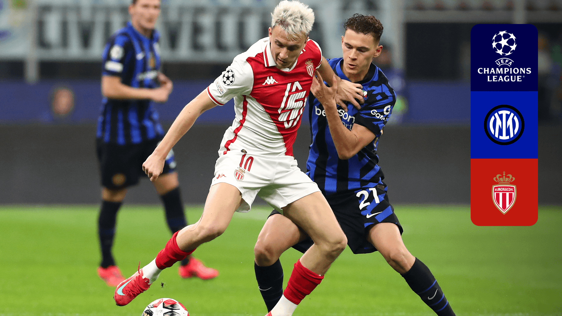 Watch Inter Milan vs. Monaco Live Stream | DAZN CA