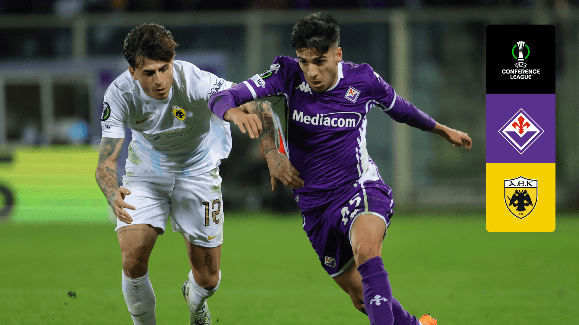 Watch Fiorentina vs. AEK Athens Live Stream Online | DAZN CA