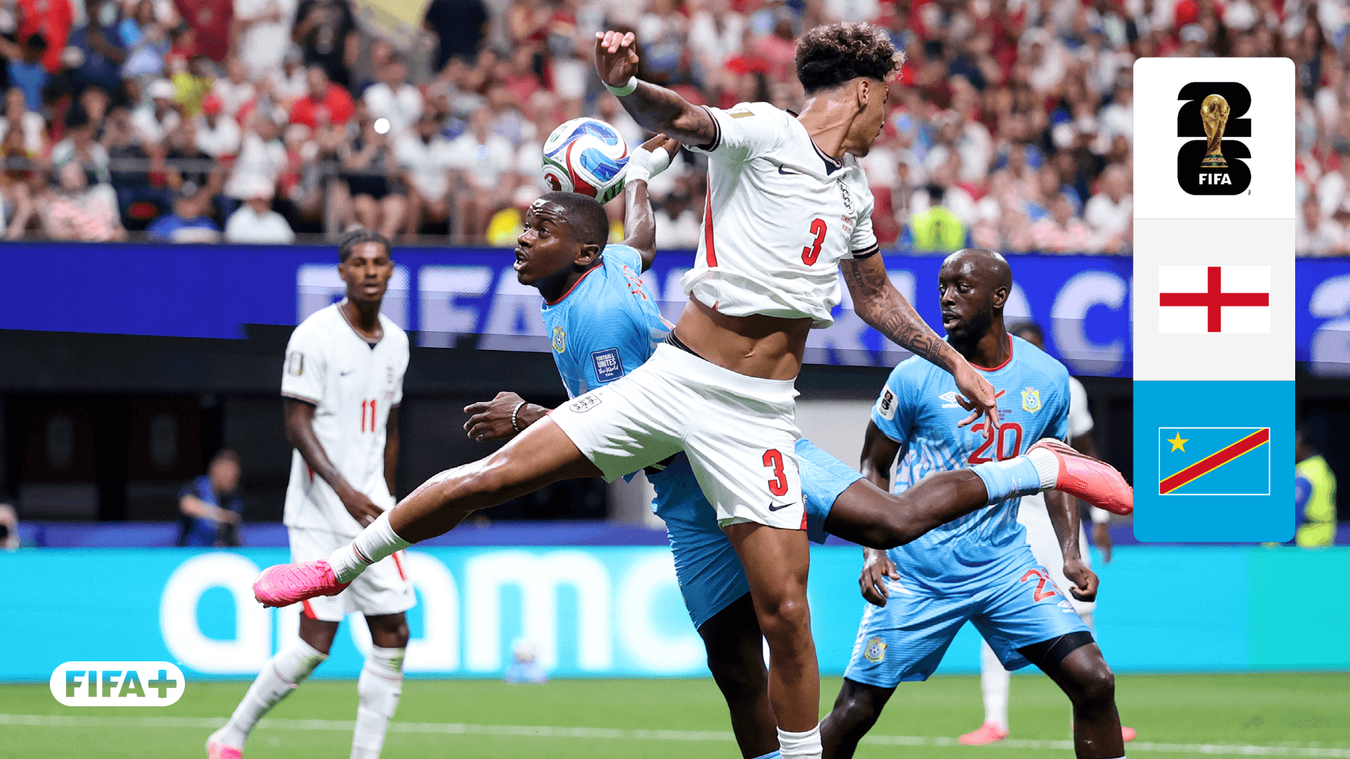 England vs. Congo DR | DAZN SH