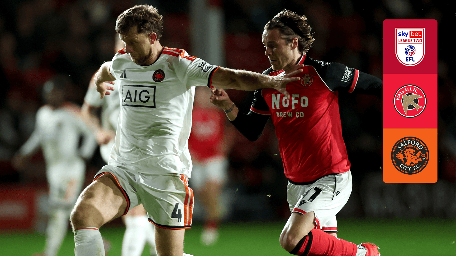 Watch Walsall v Salford City Live Stream Online | DAZN JP