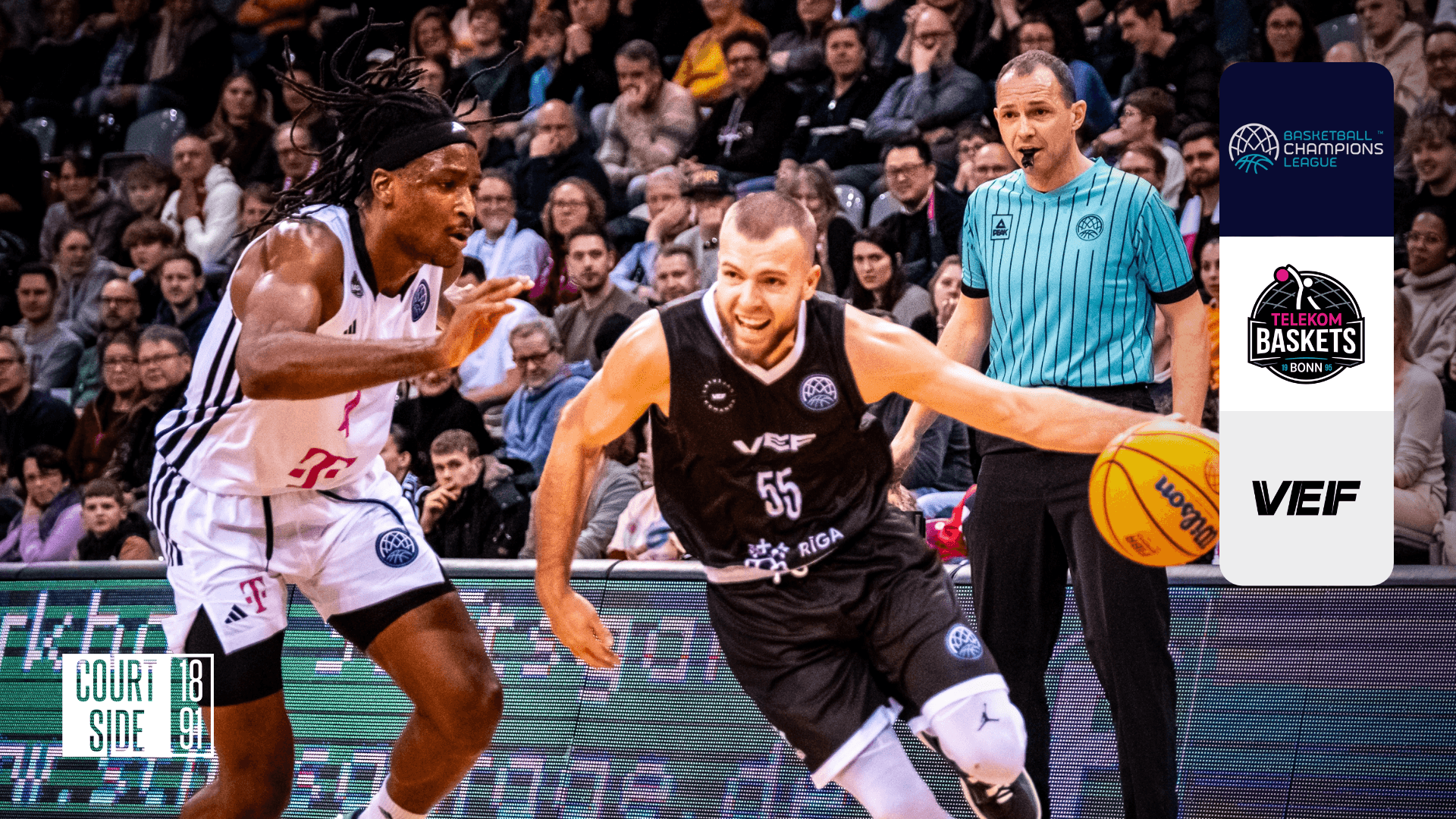Watch Bonn vs. VEF Rīga Live Stream | DAZN JP