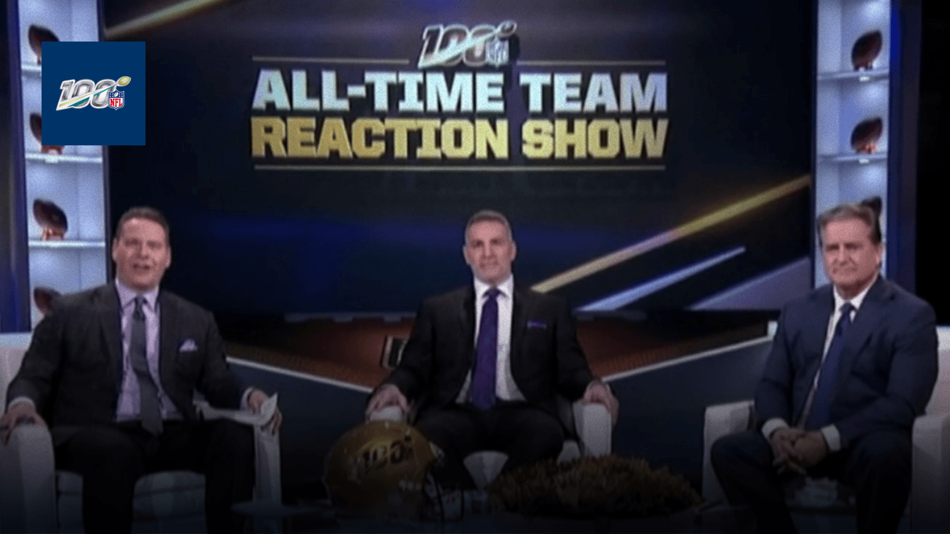 Watch Nfl 100 All Time Team Reaction Show Qbs Online Dazn Ca
