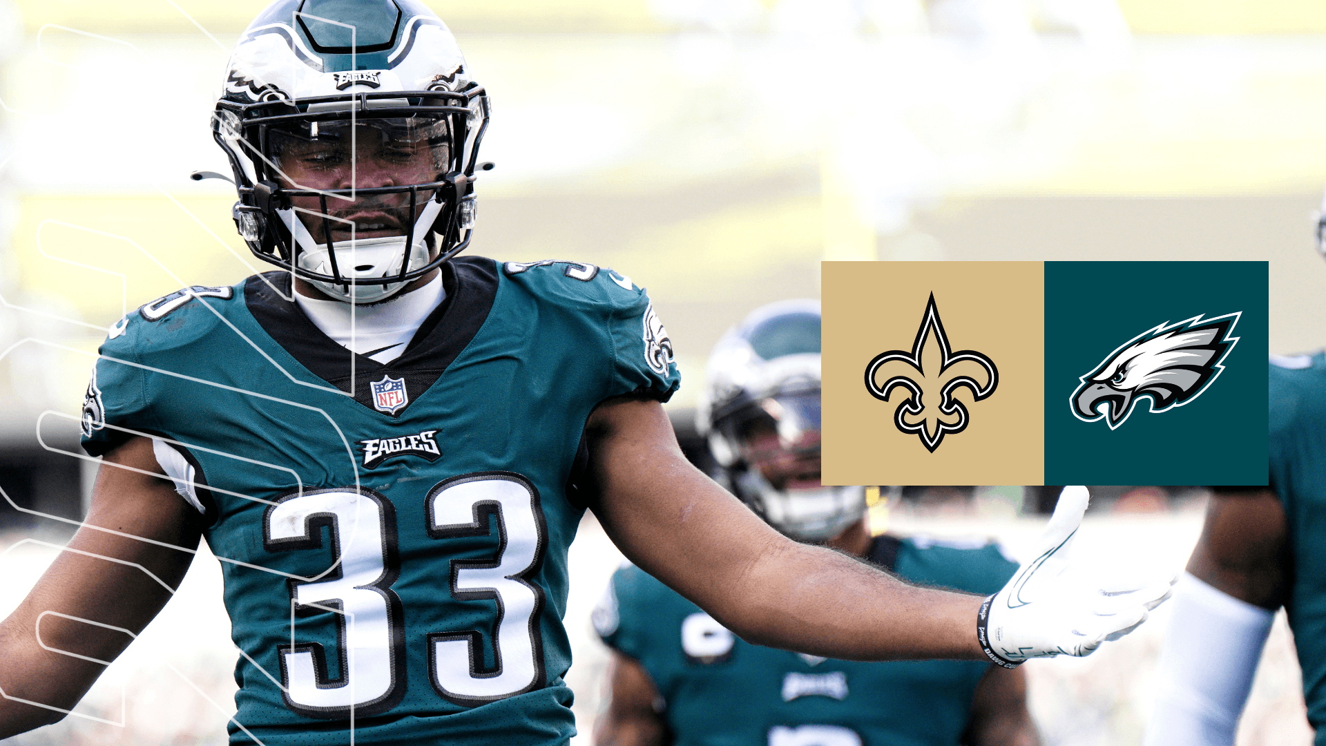 Watch Saints @ Eagles Live Stream | DAZN FR