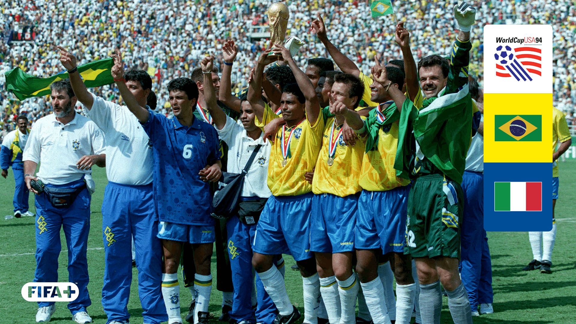 ブラジル vs イタリア : FIFA ワールドカップ1994 決勝 をライブ 中継 
