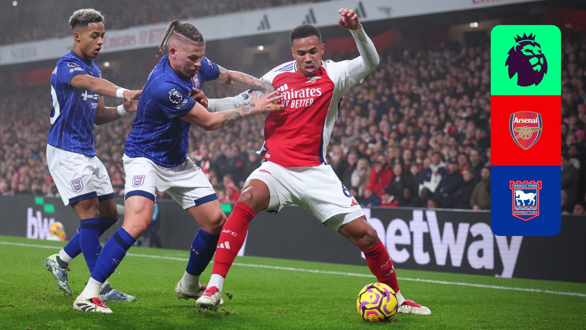 Ver: Arsenal x Ipswich Town em Direto | DAZN PT