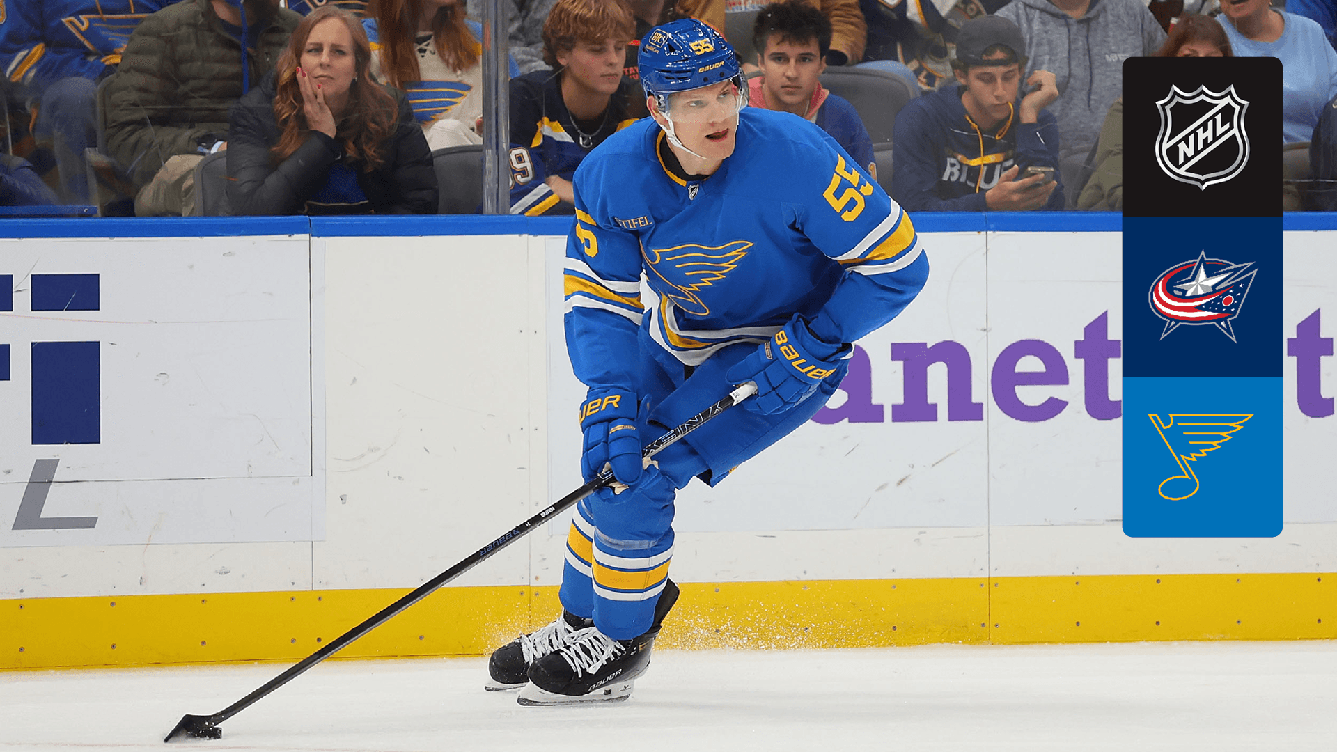Watch Blue Jackets @ Blues Live Stream Online | DAZN TZ