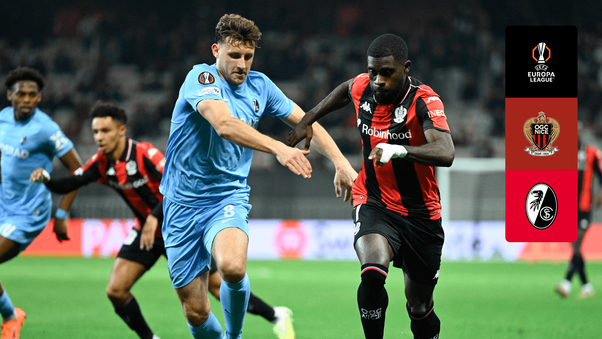 Watch Nice vs. Freiburg Live Stream Online | DAZN NZ
