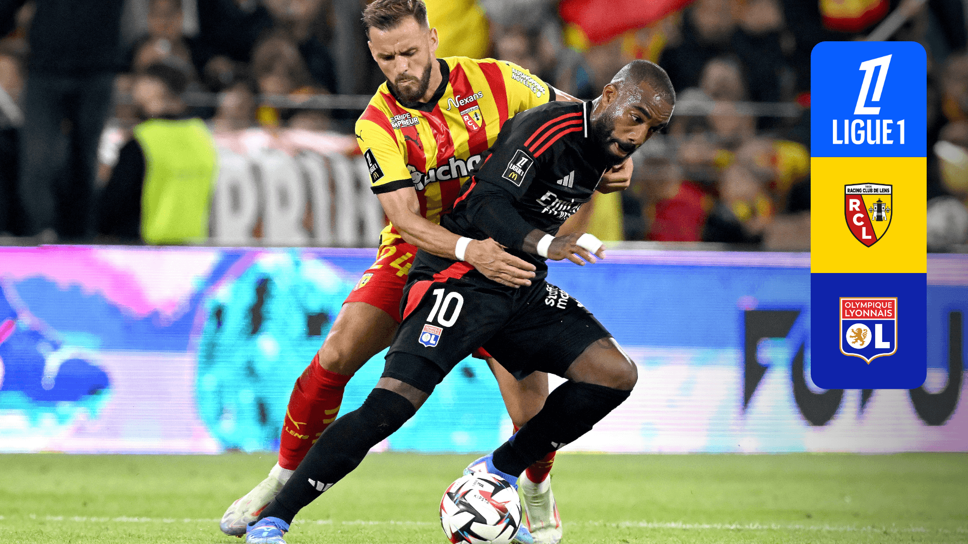 Watch Lens Lyonnais (French commentary) Live Stream DAZN LI