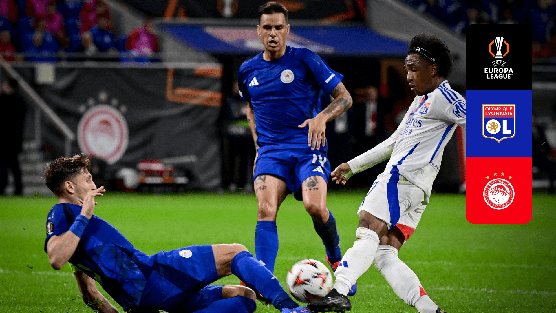 Watch Lyon x Olympiakos Live Stream | DAZN PT