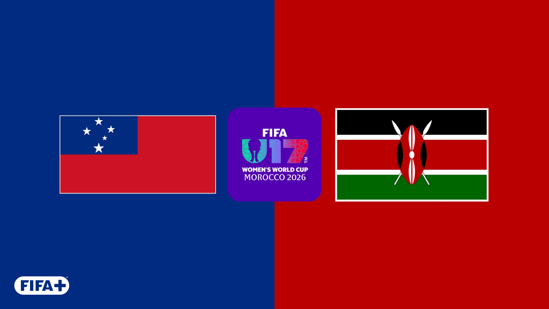 Watch Samoa U17 v Kenya U17 Live Stream Online | DAZN JP