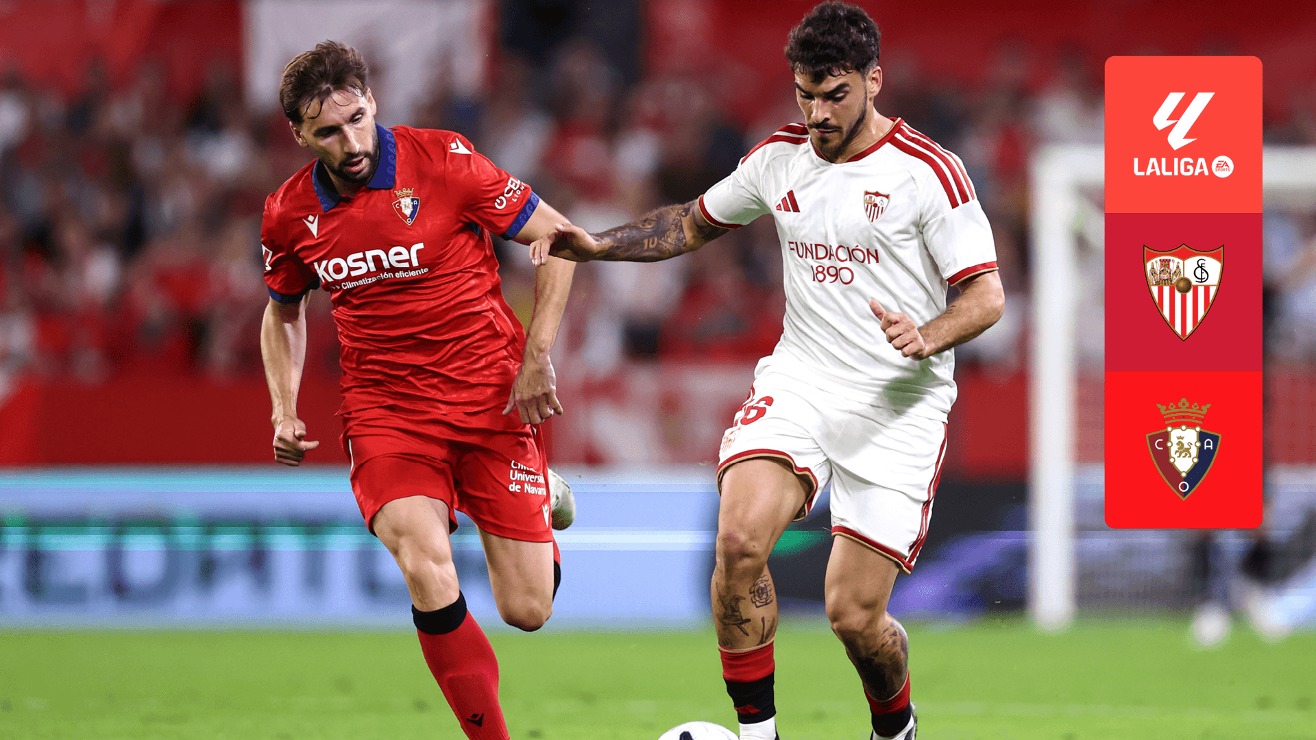 Regarder FC Séville vs. Osasuna Highlights | DAZN FR