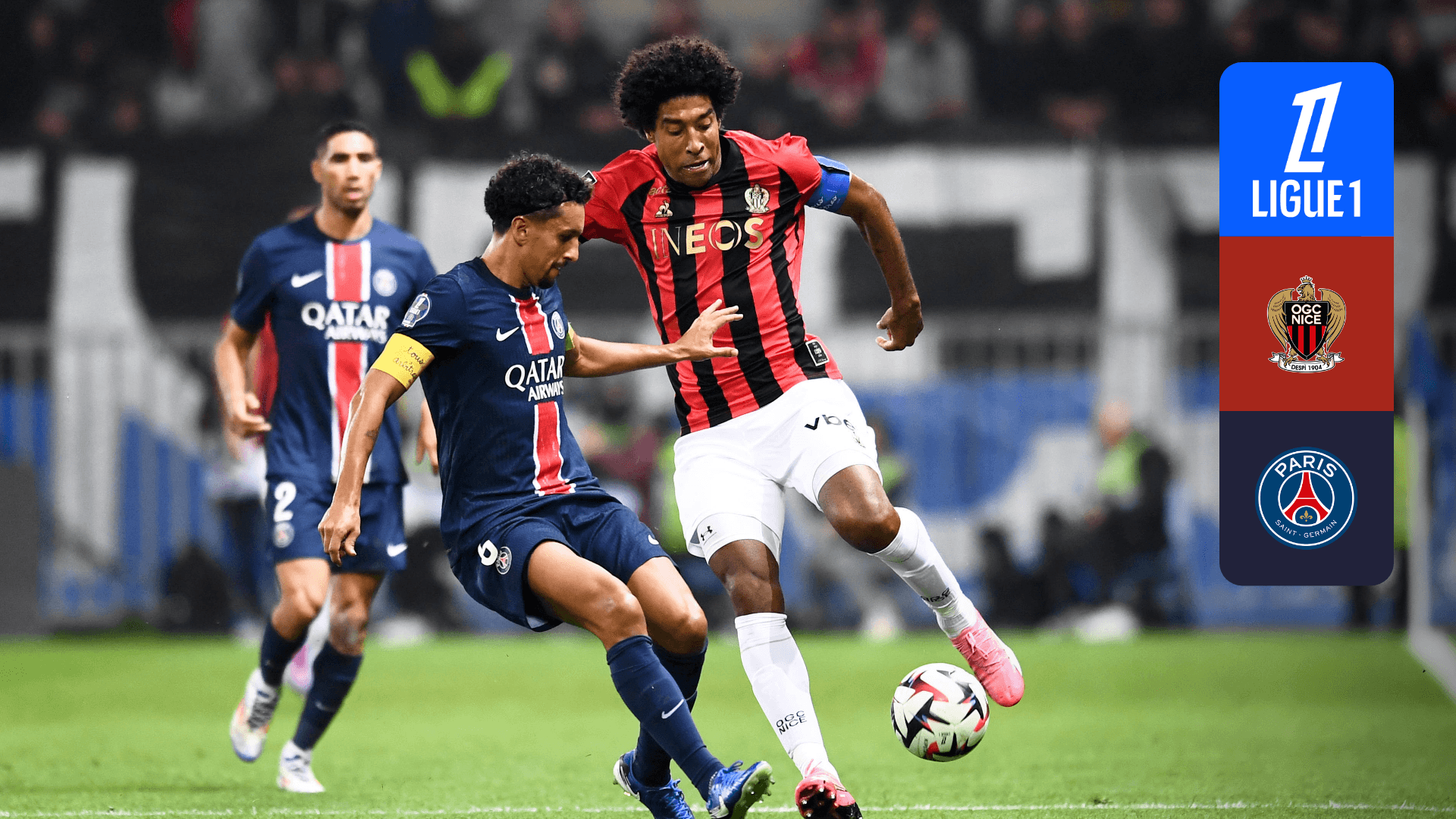 Watch Nice - PSG (French commentary) Live Stream | DAZN CH