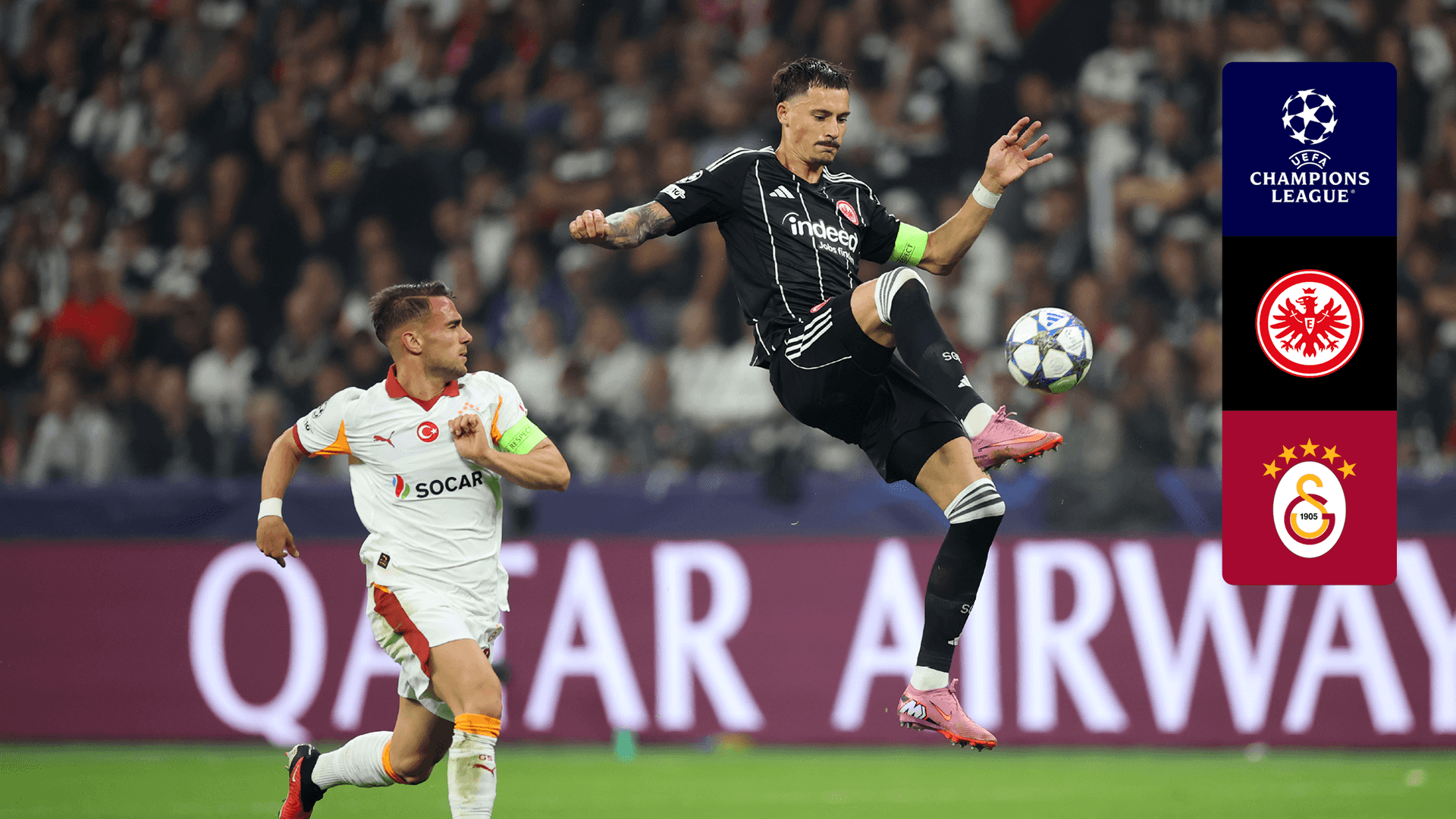 Eintracht Frankfurt - Galatasaray (Turkish commentary) | DAZN DE