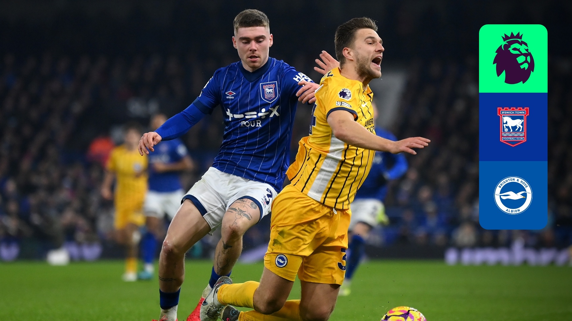 Watch Ipswich Town x Brighton Live Stream | DAZN PT