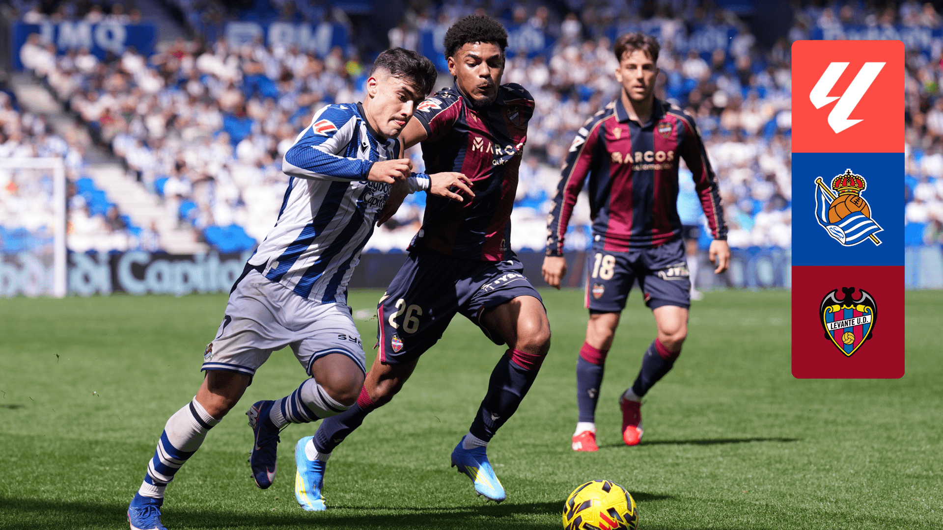 Watch Real Sociedad - Levante Live Stream Online | DAZN DE