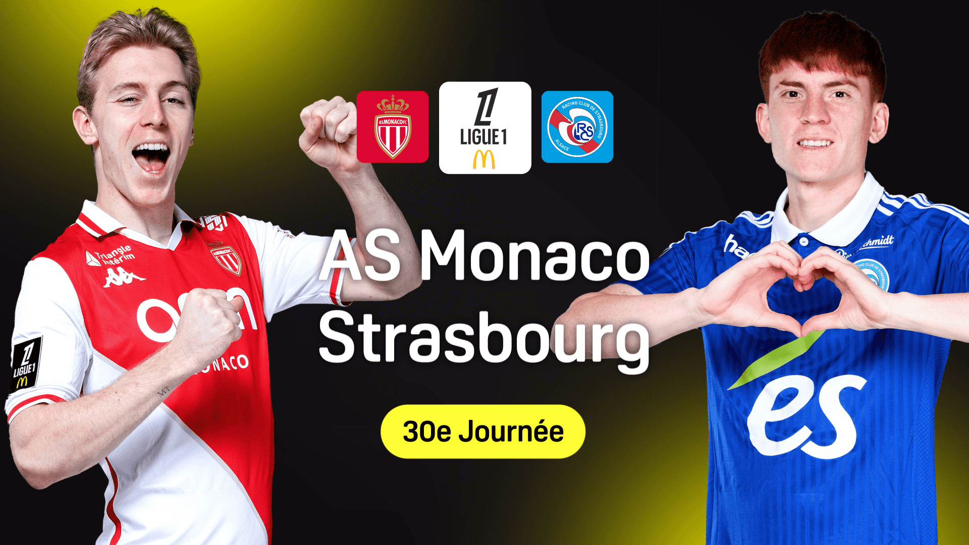 Billet Collector AS Monaco Vs Strasbourg - Saison 2025/2026 Ligue 1, Ticket De Football