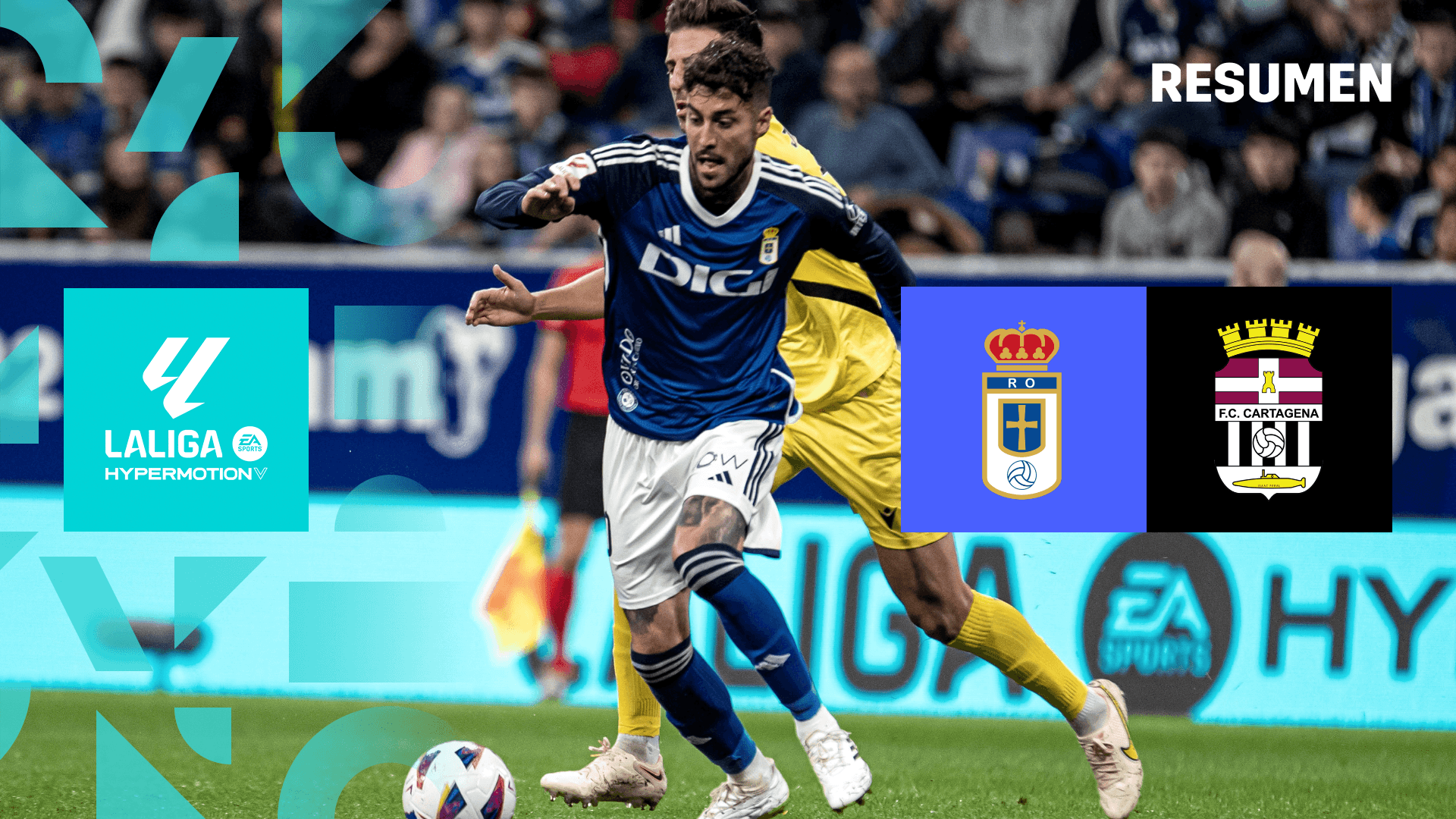 Watch Real Oviedo FC Cartagena (Highlights) Live Stream DAZN ES
