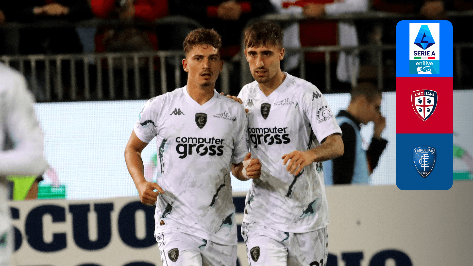Watch Cagliari Calcio - FC Empoli Live Stream | DAZN BE
