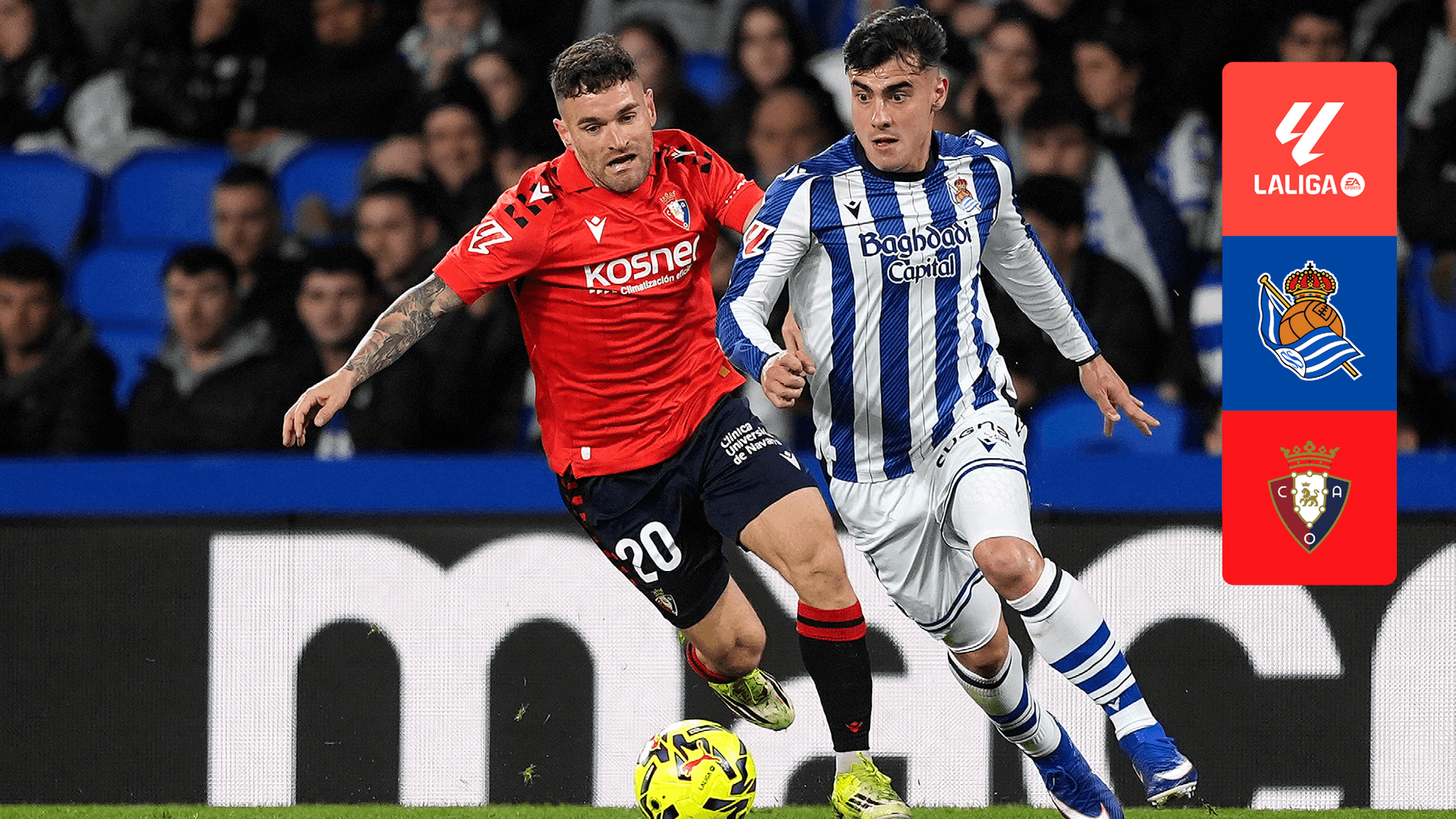Watch Real Sociedad vs. Osasuna Highlights Online | DAZN BH