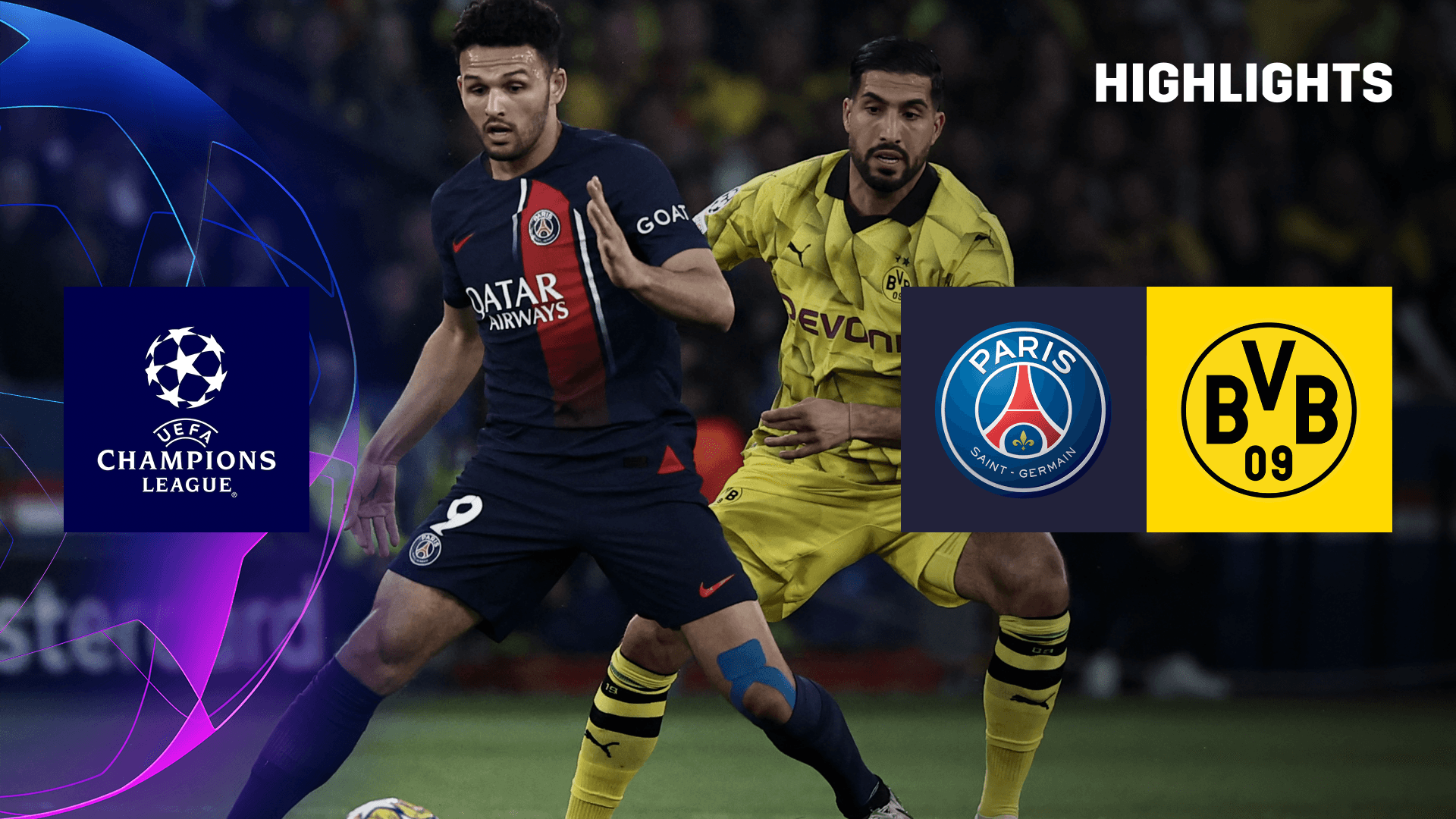 Watch PSG x Dortmund Live Stream DAZN PT