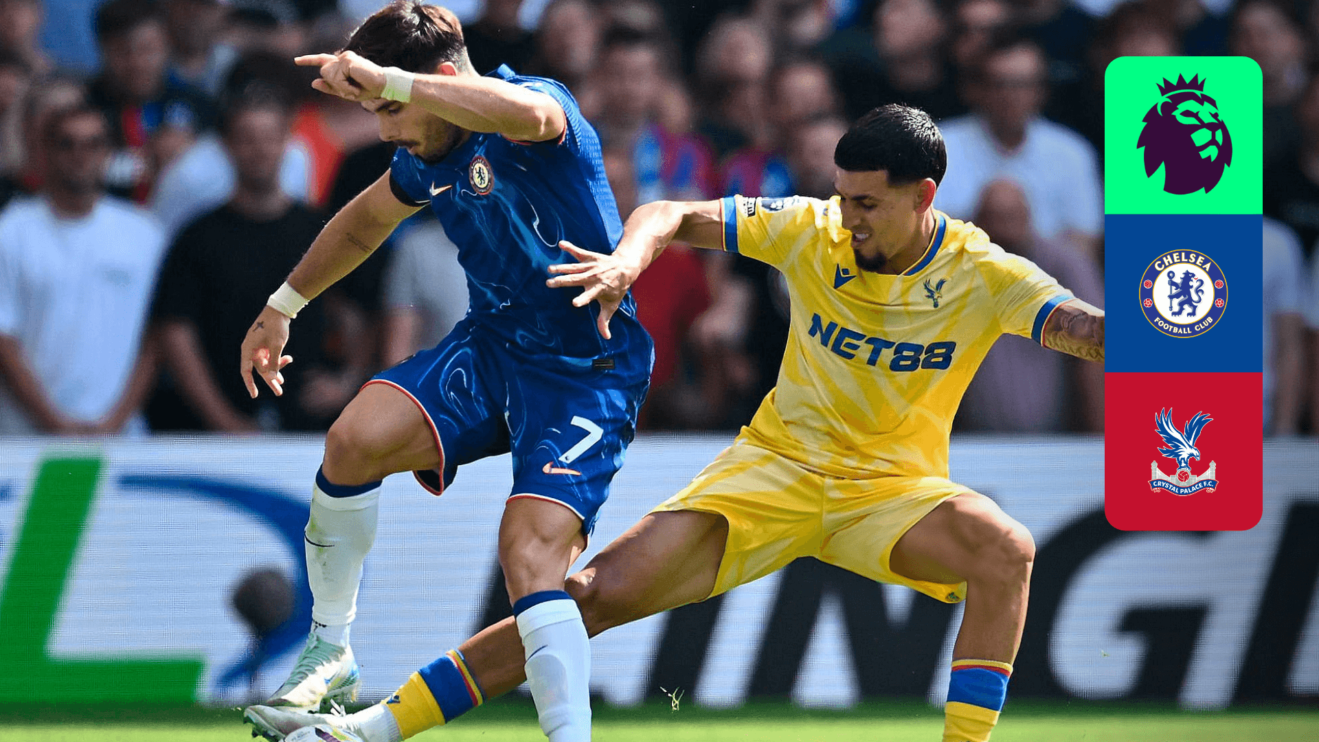 What channel is crystal palace vs chelsea outlet