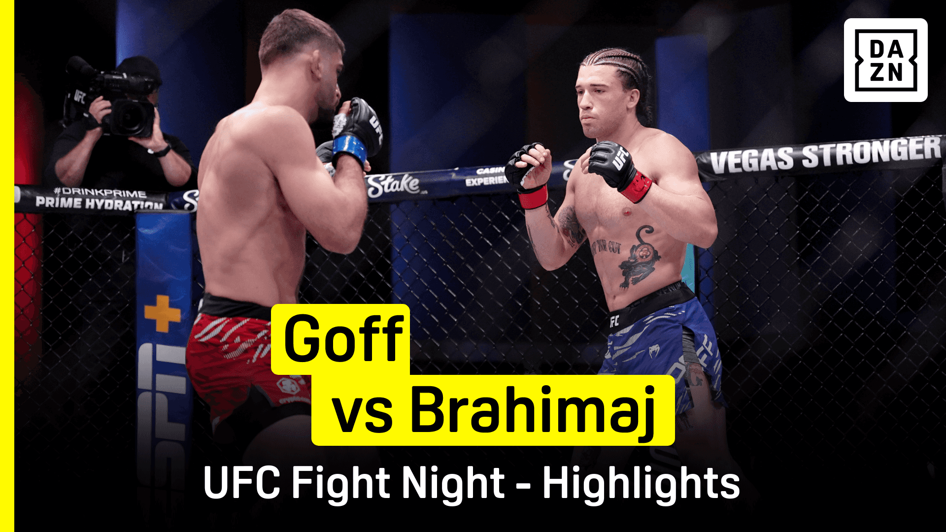 Watch Billy Goff vs Ramiz Brahimaj | Highlights Online | DAZN CH