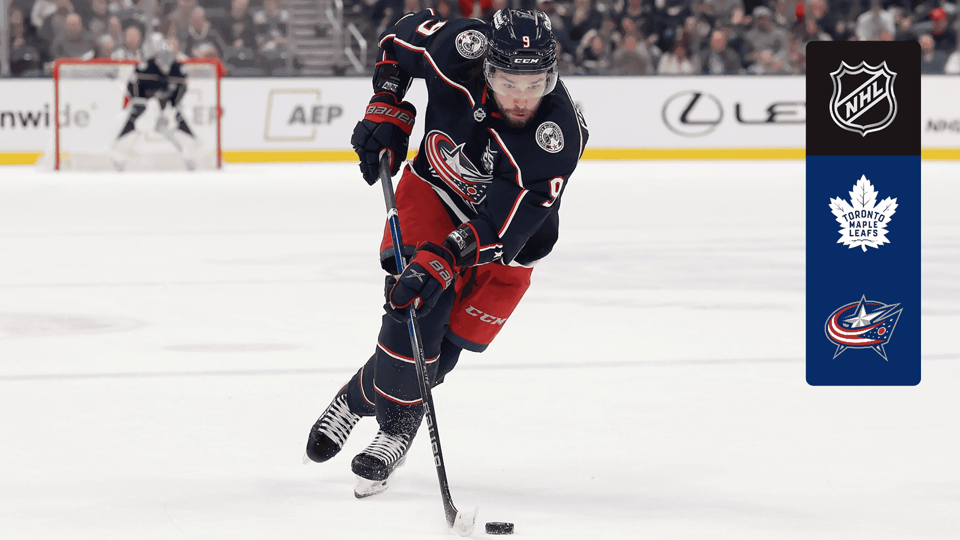 Watch Maple Leafs @ Blue Jackets Live Stream Online | DAZN AE