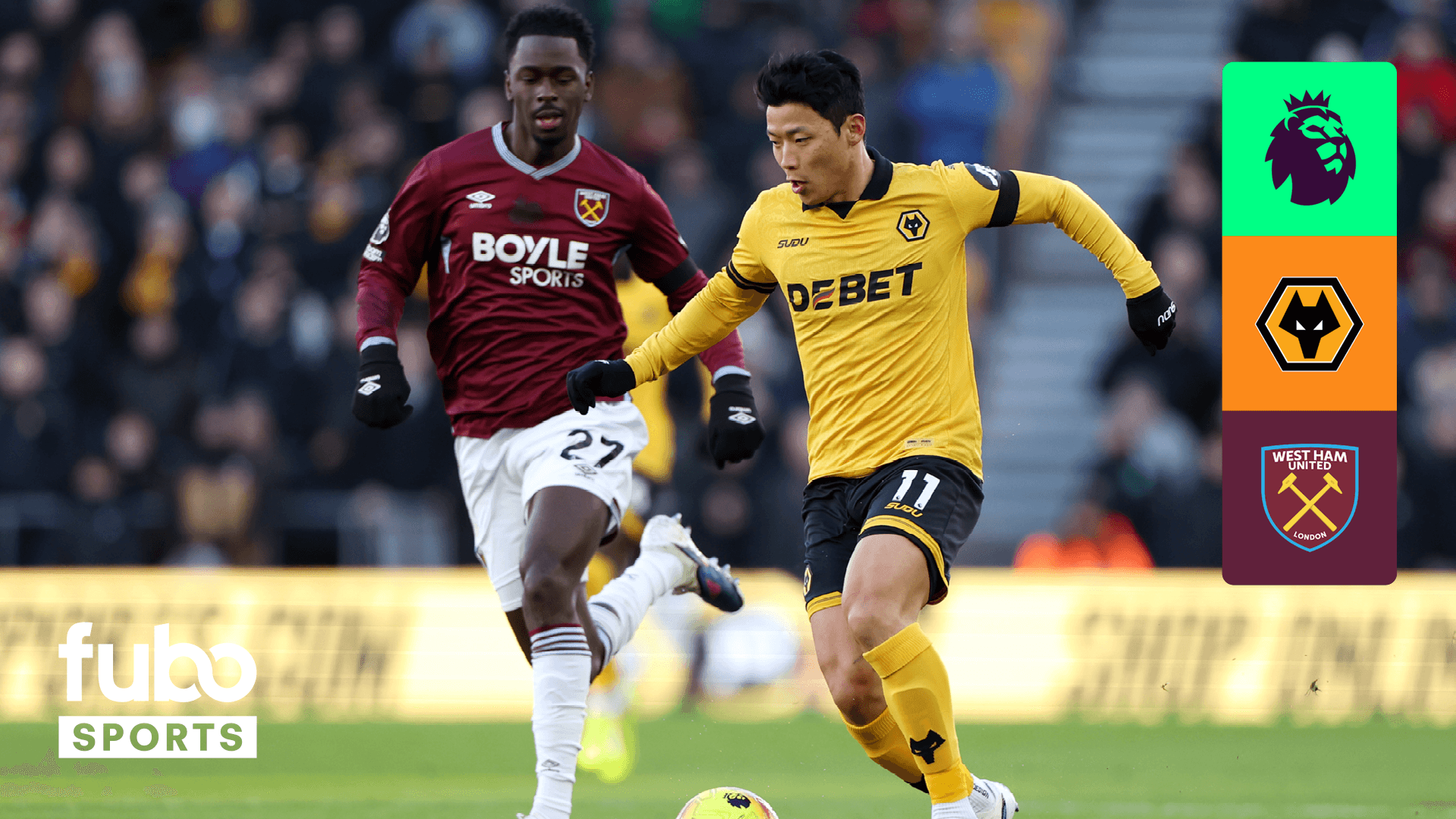 Regarder Wolves vs. West Ham en Direct Live | DAZN CA