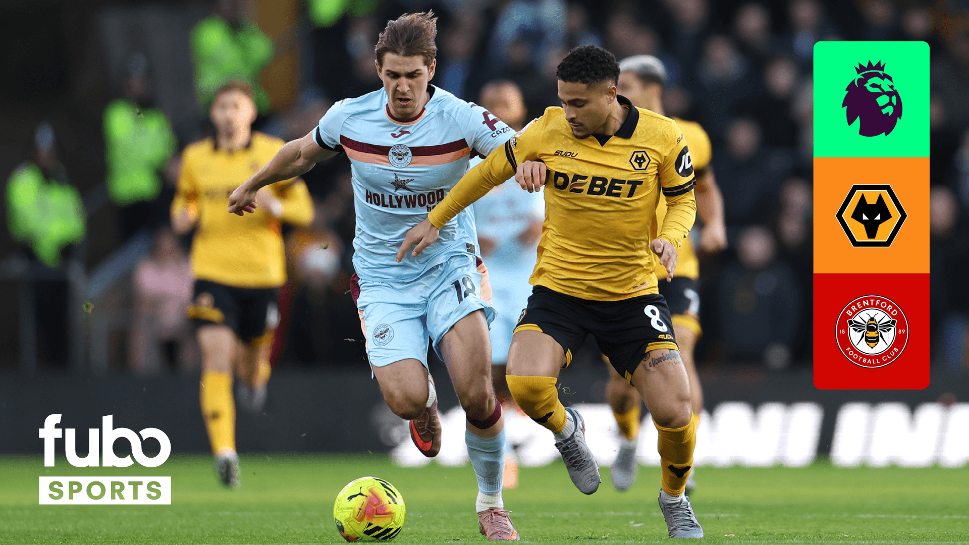 Regarder Wolves vs. Brentford en Direct Live | DAZN CA