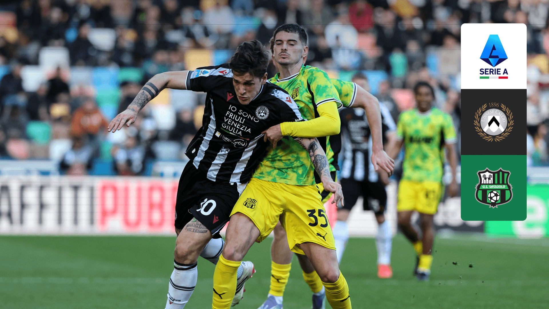 Watch Udinese vs. Sassuolo Live Stream Online | DAZN AD