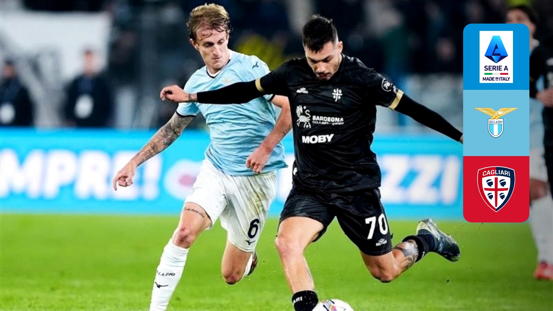 ラツィオ vs カリアリ : 第11節 をライブ 中継 | DAZN JP