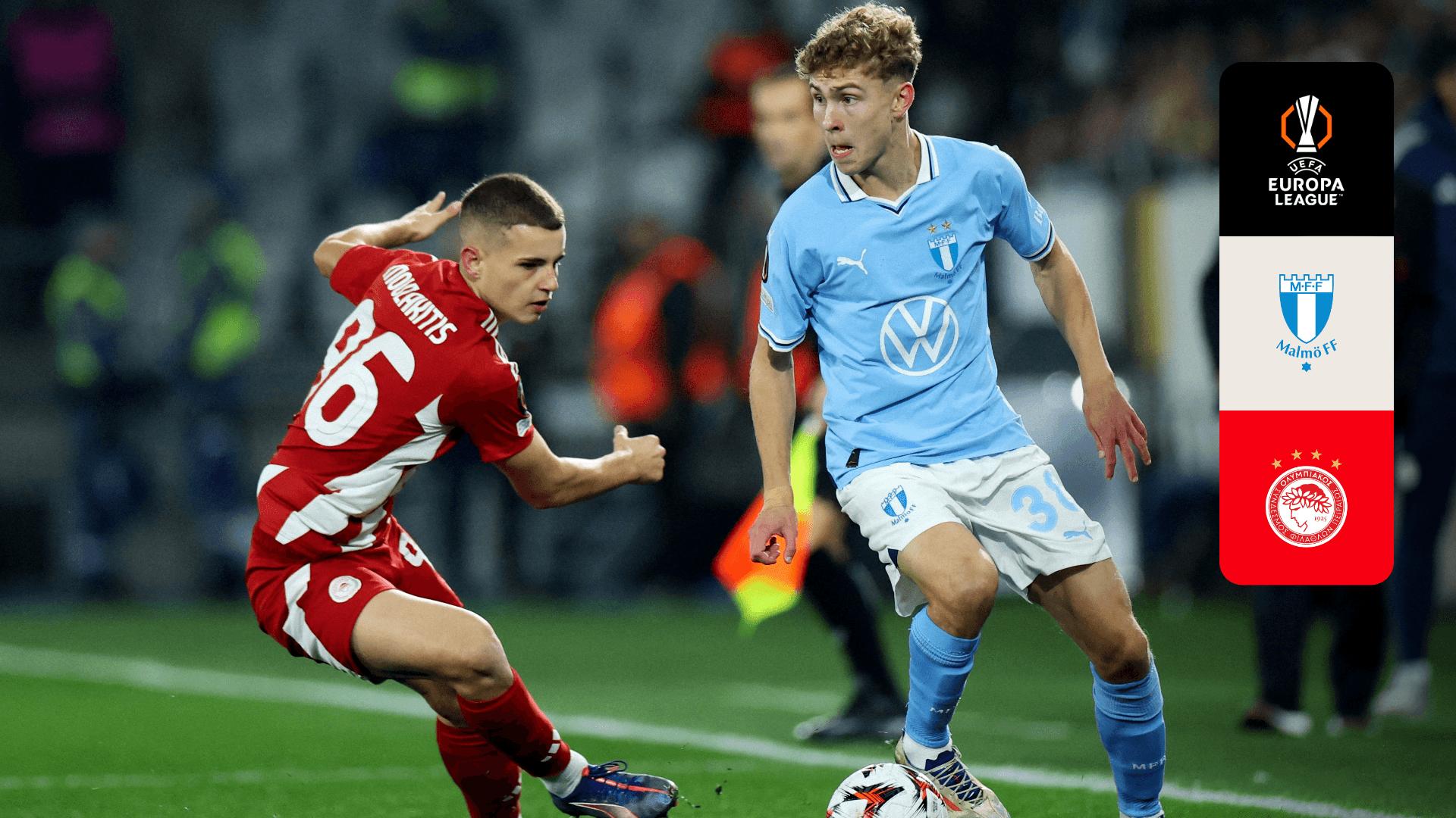 Watch Malmo vs. Olympiacos Live Stream | DAZN NZ