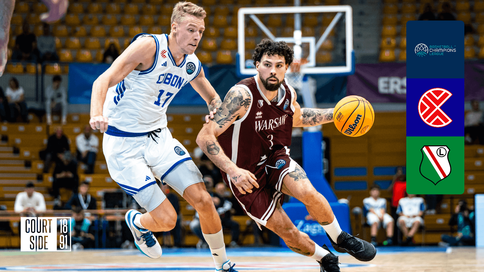 Watch Cibona vs. Legia Warszawa Live Stream Online | DAZN BH